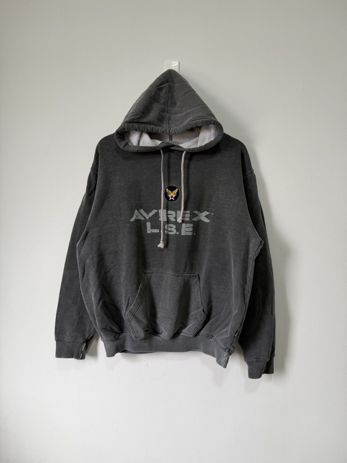 Avirex Vintage Avirex Army Pullover Hoodie Size US L / EU 52-54 / 3 - 1 Thumbnail