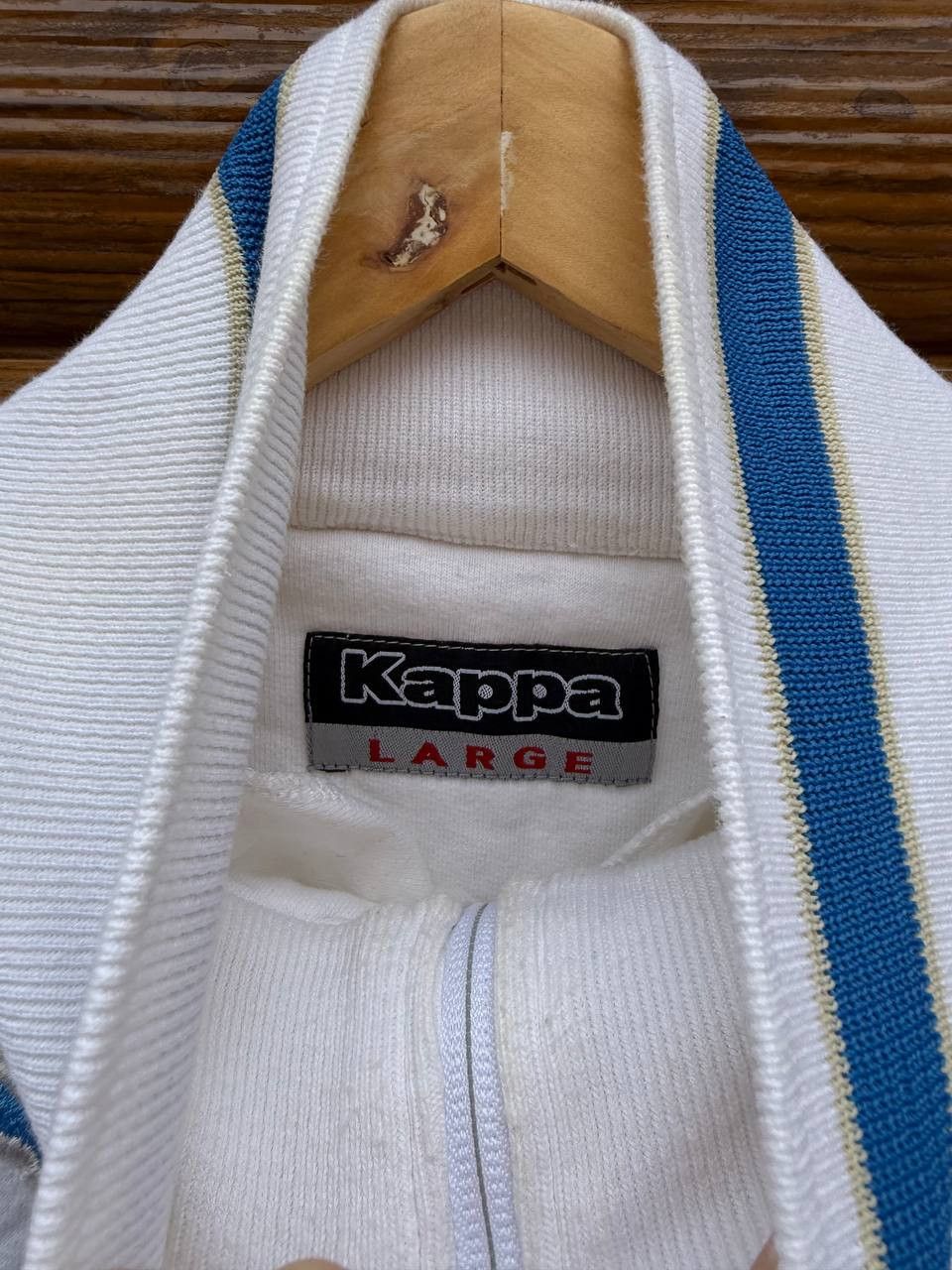 Kappa Vintage Kappa Napoli Football Jacket Soccer Sweatshirt Mens Size US L / EU 52-54 / 3 - 8 Thumbnail