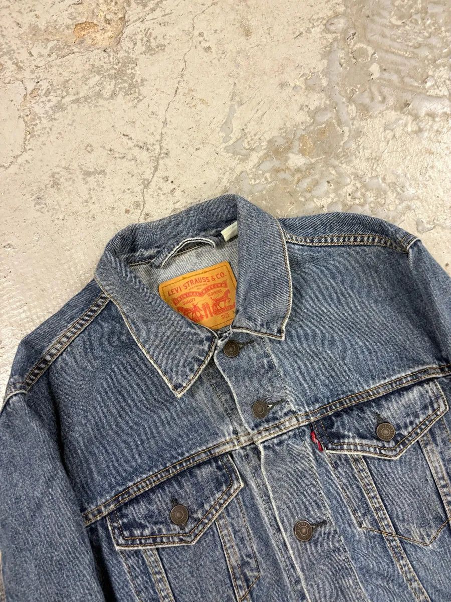 Designer × Levi's × Vintage Levi’s Blue Brut Buttoned Denim Trucker Jacket Size US M / EU 48-50 / 2 - 7 Thumbnail