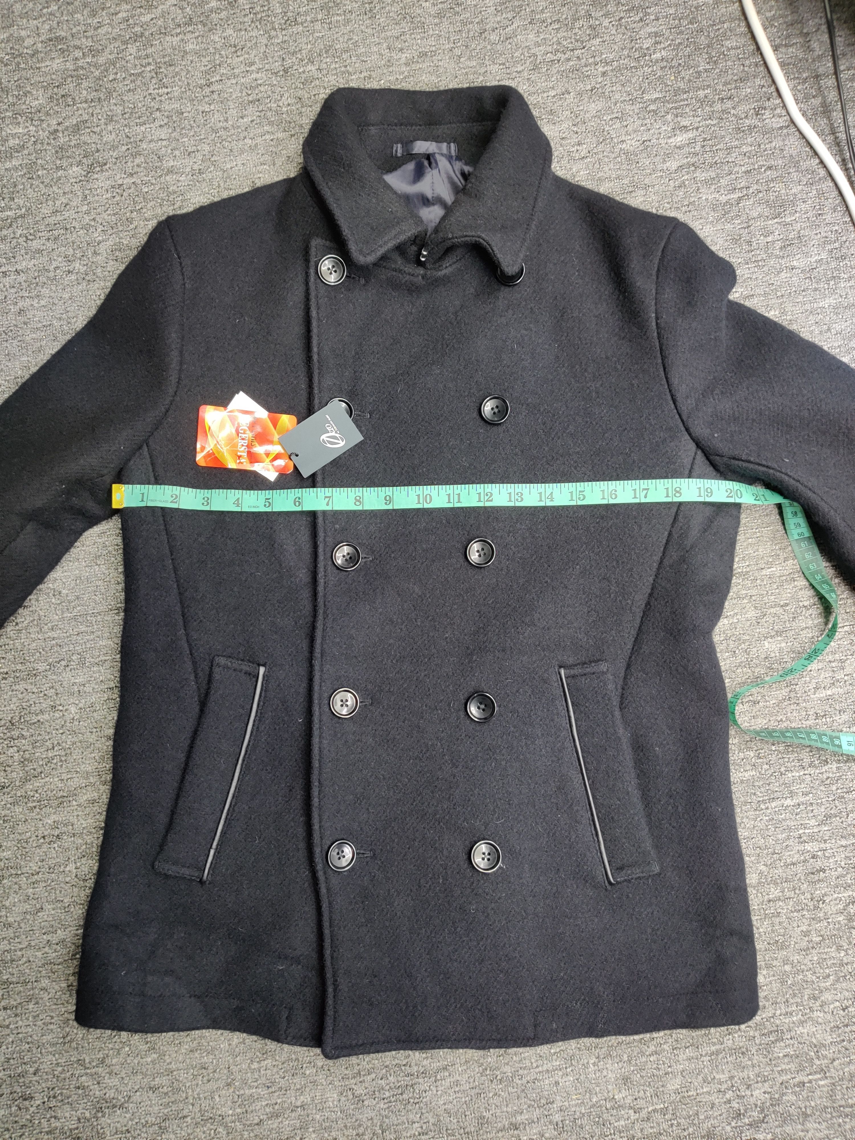 Tornado Mart Vintage Zero By Tornado Mart Wool Double Breasted Coat Size US M / EU 48-50 / 2 - 16 Thumbnail