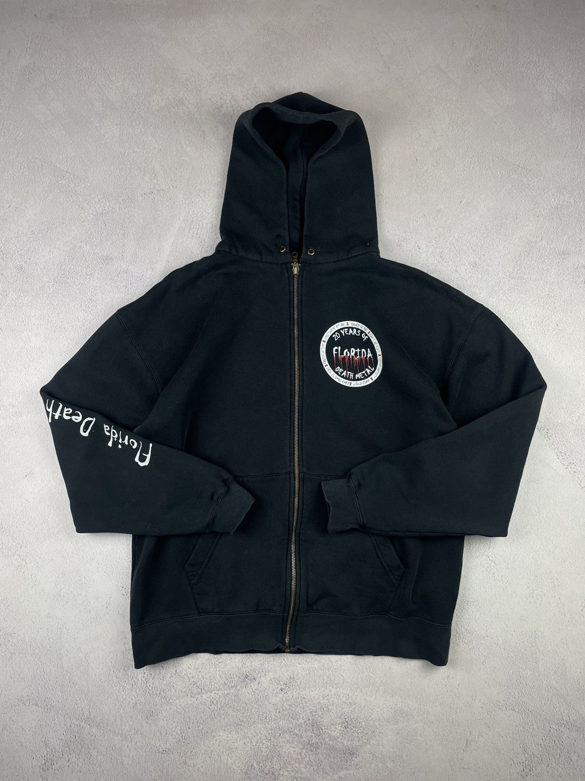 Fruit Of The Loom Obituary Vintage Y2K Hoodie Black Size XL Death Metal Band Size US XL / EU 56 / 4 - 1 Thumbnail