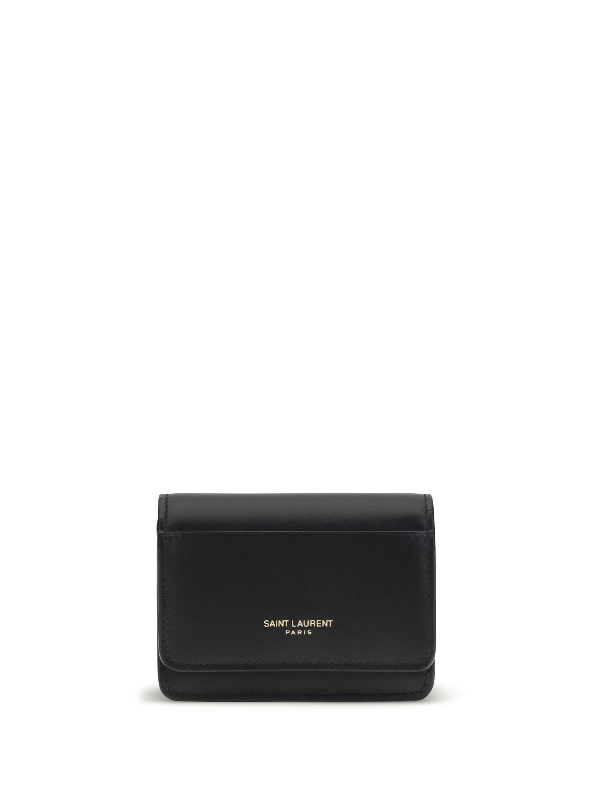 Saint Laurent Paris Business Card Holder Size ONE SIZE - 1 Thumbnail