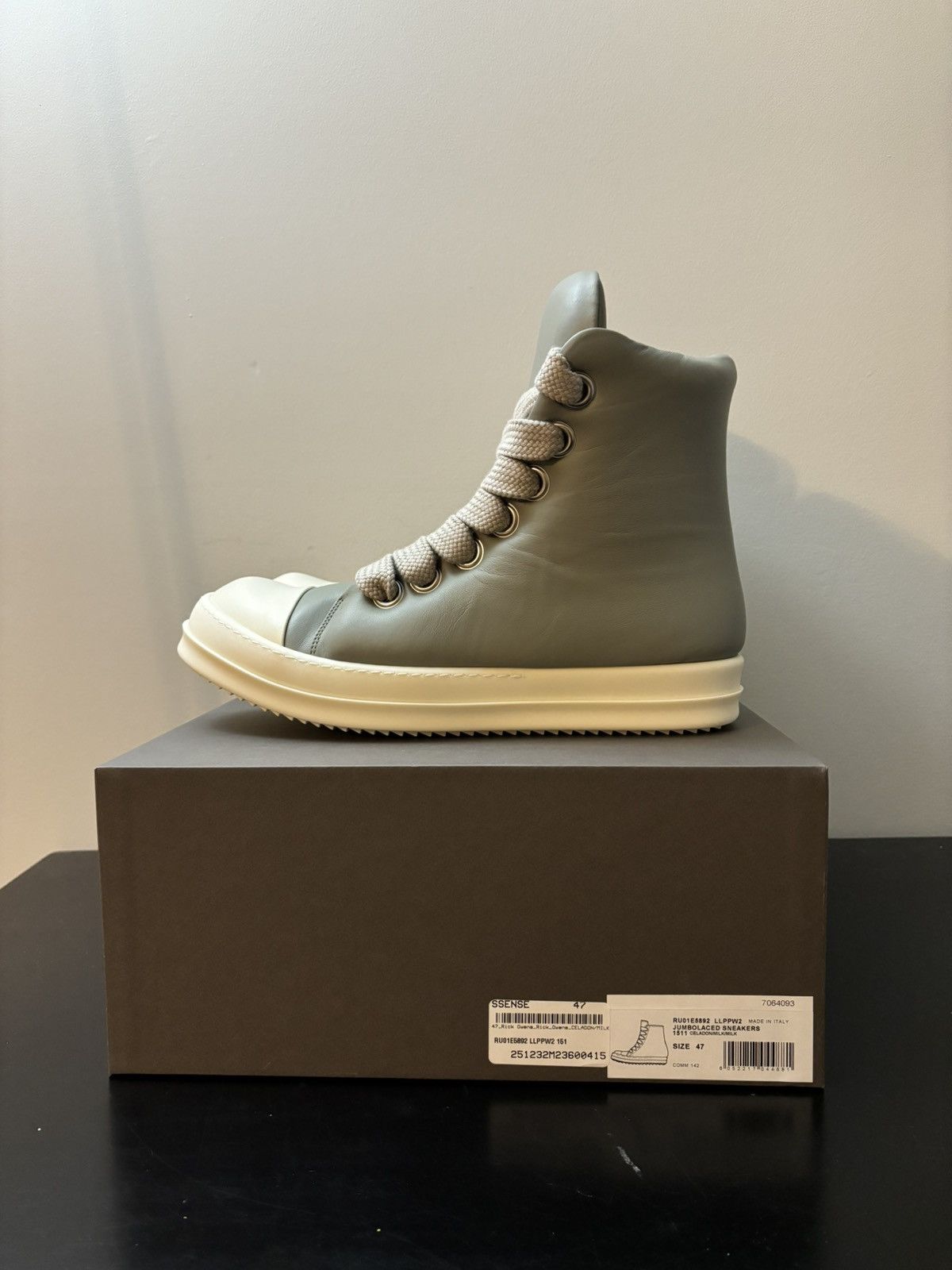 Rick Owens Rick Owens Mainline Padded Hollywood Jumbolace Ramones Size US 14 / EU 47 - 10 Thumbnail