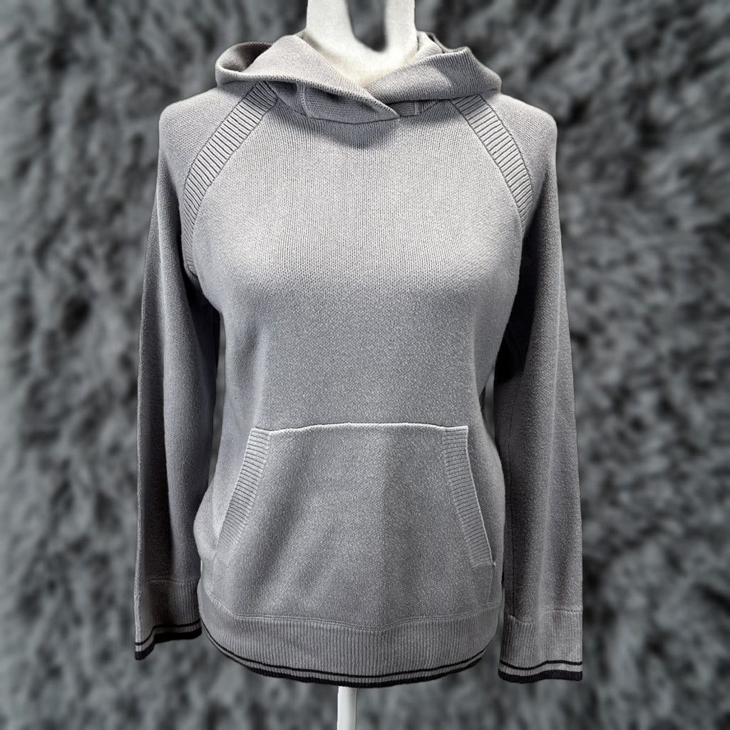 Lululemon LULULEMON Soothe Away Hoodie Pullover Activewear Sz 4 Gray/Lavender Cashmere Women's Size S / US 4 / IT 40 - 1 Thumbnail