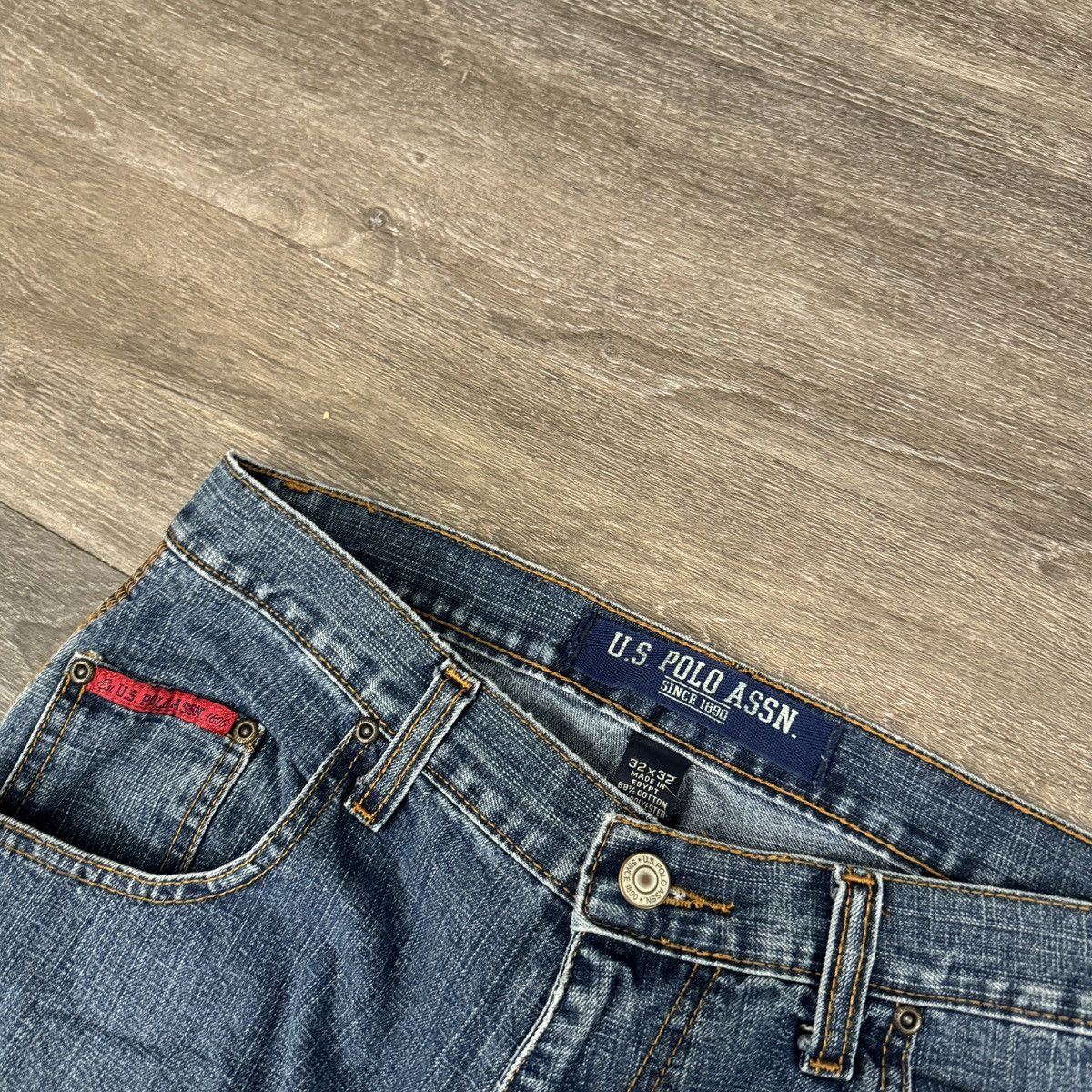 JNCO × U.S. Polo Assn. × Vintage Vintage Y2K US POLO ASSN embroidered baggy carpenter pants Size US 32 / EU 48 - 5 Thumbnail