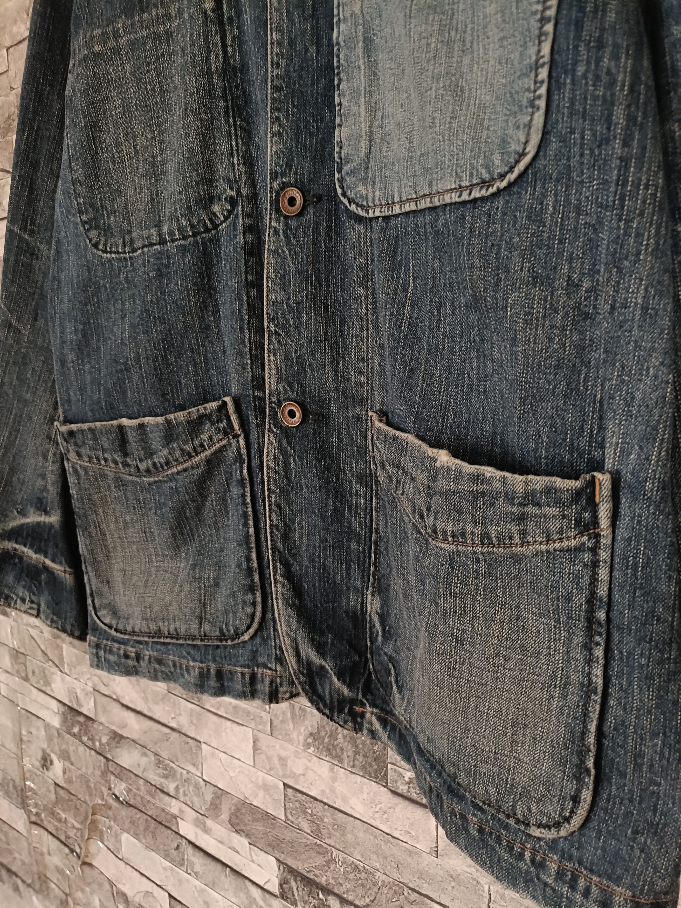 Edwin Vintage Edwin 505 chore selvedge denim jacket Size US M / EU 48-50 / 2 - 5 Thumbnail