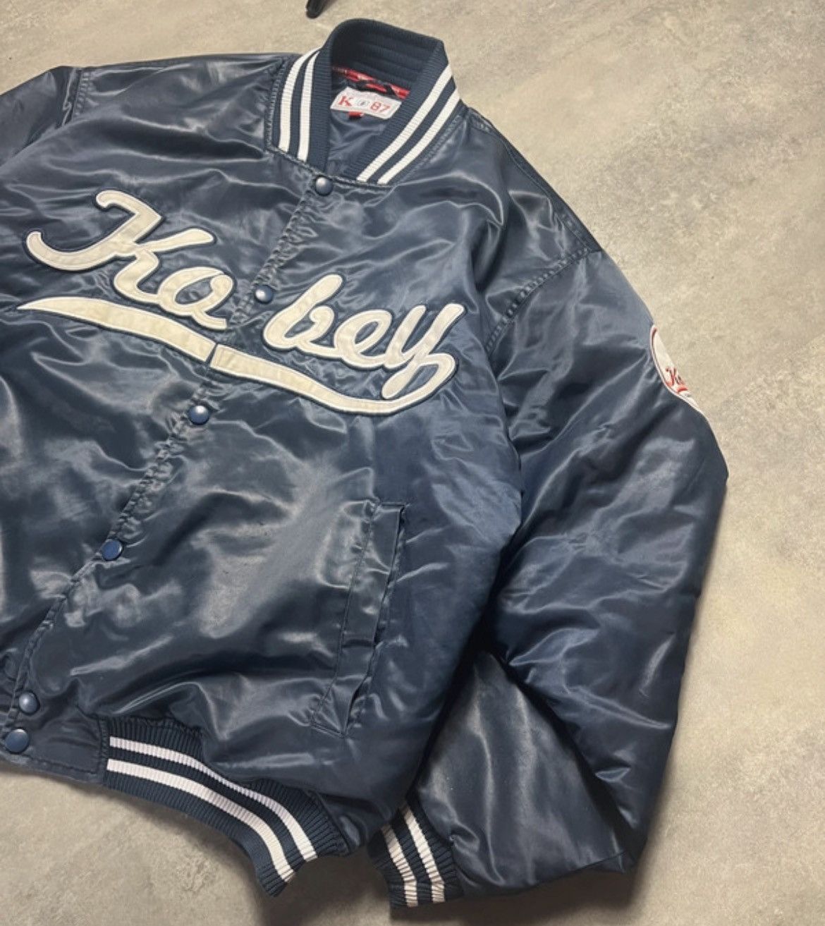 Other Kobey Fightwear Varsity Jacket XL Y2K Satin Bomber Size US XL / EU 56 / 4 - 3 Thumbnail