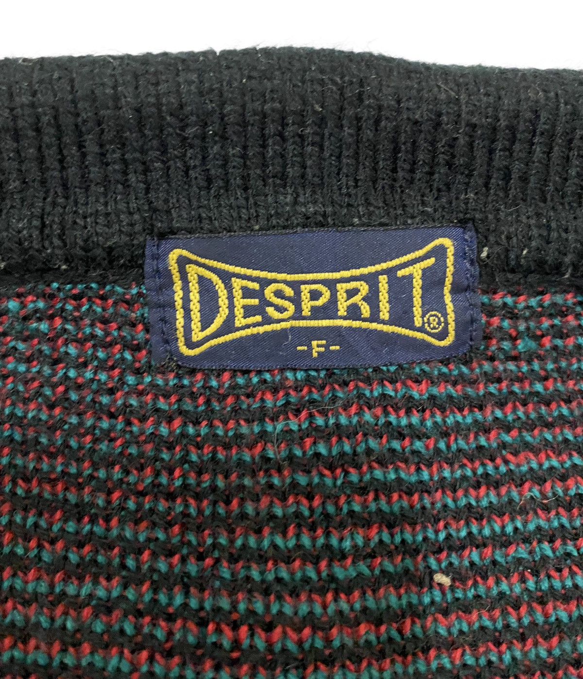 Cowboy Equipment × Vintage Desprit Texas Cowboy Screen Collar Knit (C4) Size US L / EU 52-54 / 3 - 6 Thumbnail