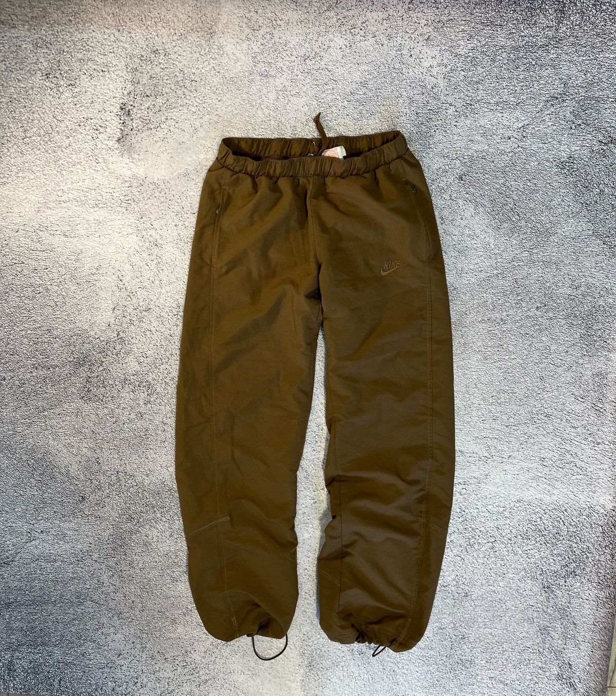 Nike Nike Women Vintage Track Pants Brown Logo Size S Size 26" / US 2 / IT 38 - 1 Thumbnail