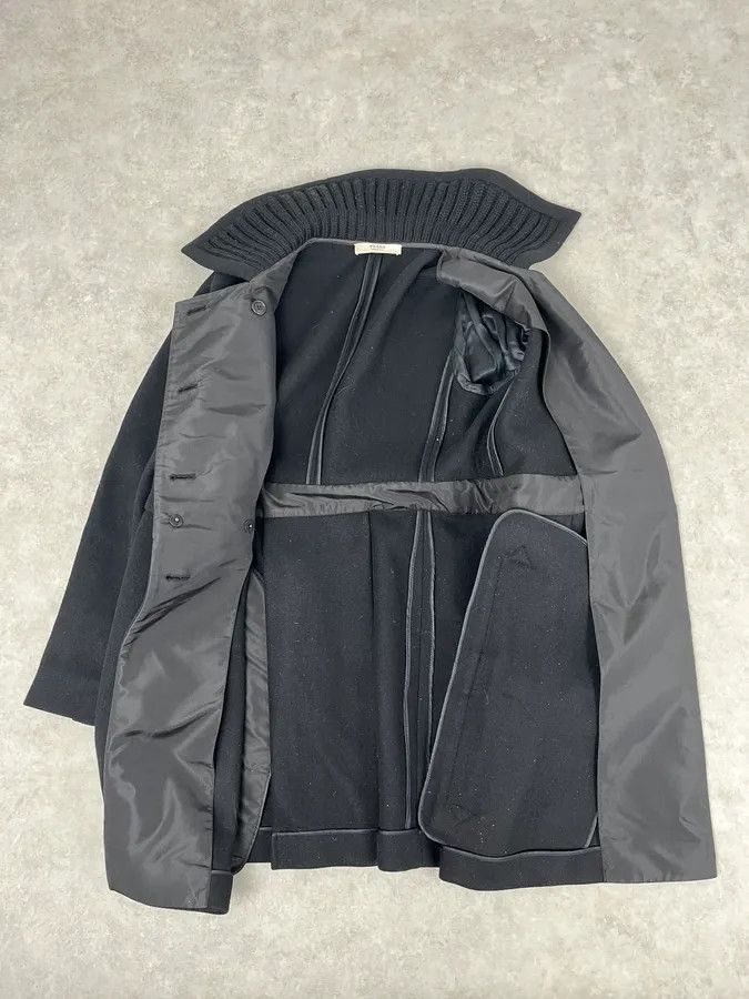 Prada AW2008 Prada Black Black Classy Wool Coat Size US S / EU 44-46 / 1 - 8 Thumbnail