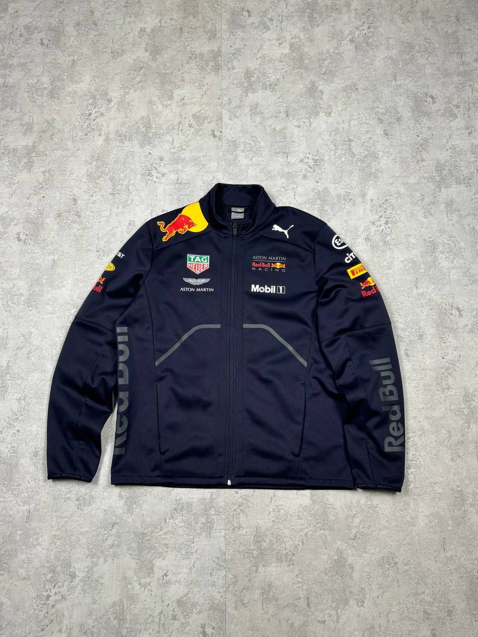 Puma × Red Bull Puma Red Bull Racing F1 Men's Team Full Zip Lightweight Size US XL / EU 56 / 4 - 1 Thumbnail