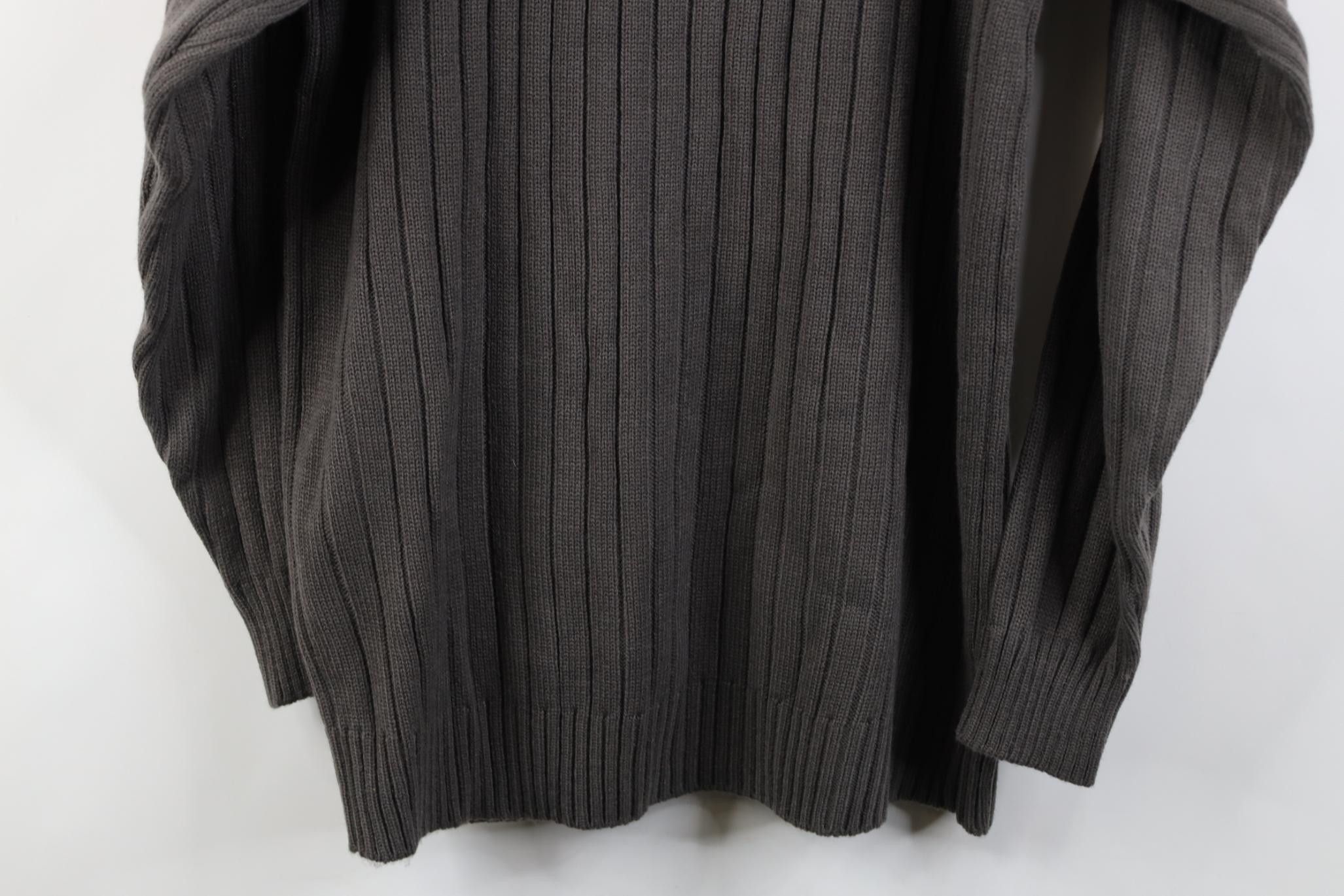 Vintage Deadstock Vintage 90s Y2K Streetwear Knit Turtleneck Sweater Size US L / EU 52-54 / 3 - 10 Thumbnail