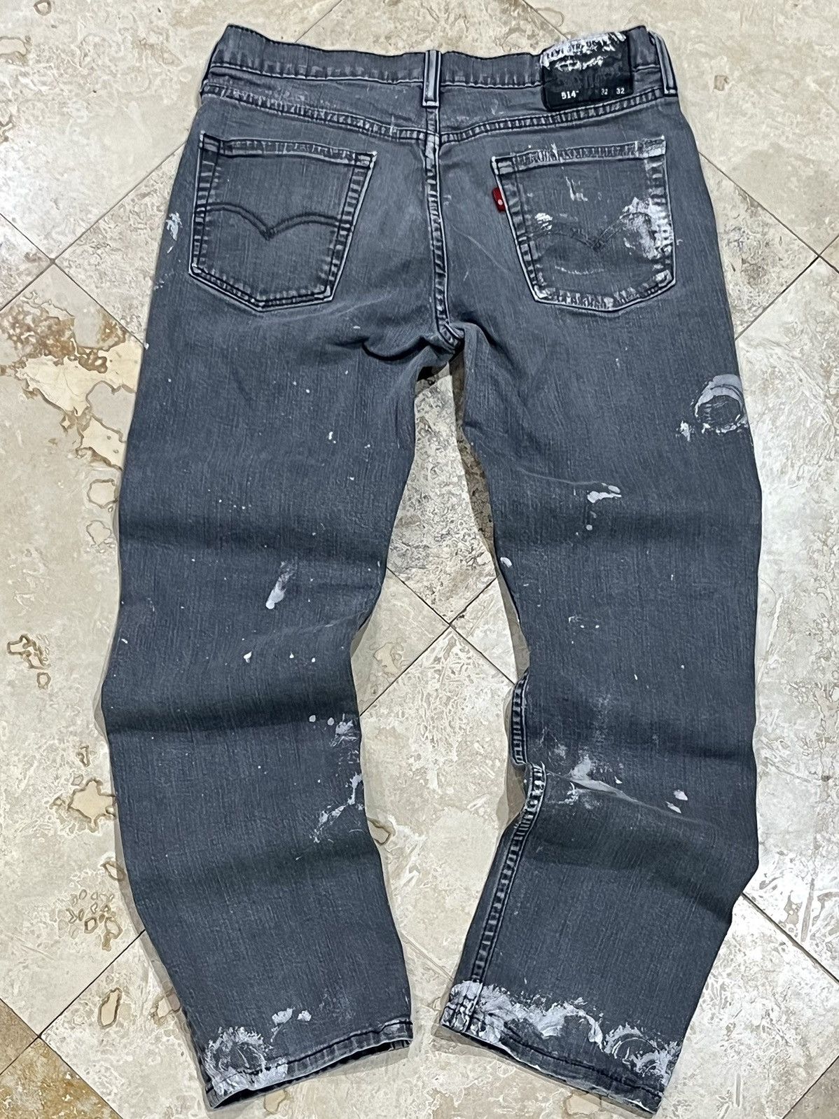Levi's Levi’s 514 Painters Distressed Jeans Size US 32 / EU 48 - 1 Thumbnail