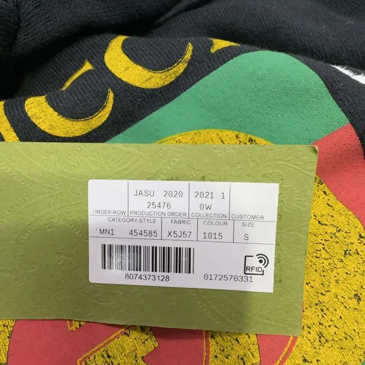 Gucci Gucci Gucci Colorful Logo Print Hoodie -2506 Size US S / EU 44-46 / 1 - 7 Thumbnail