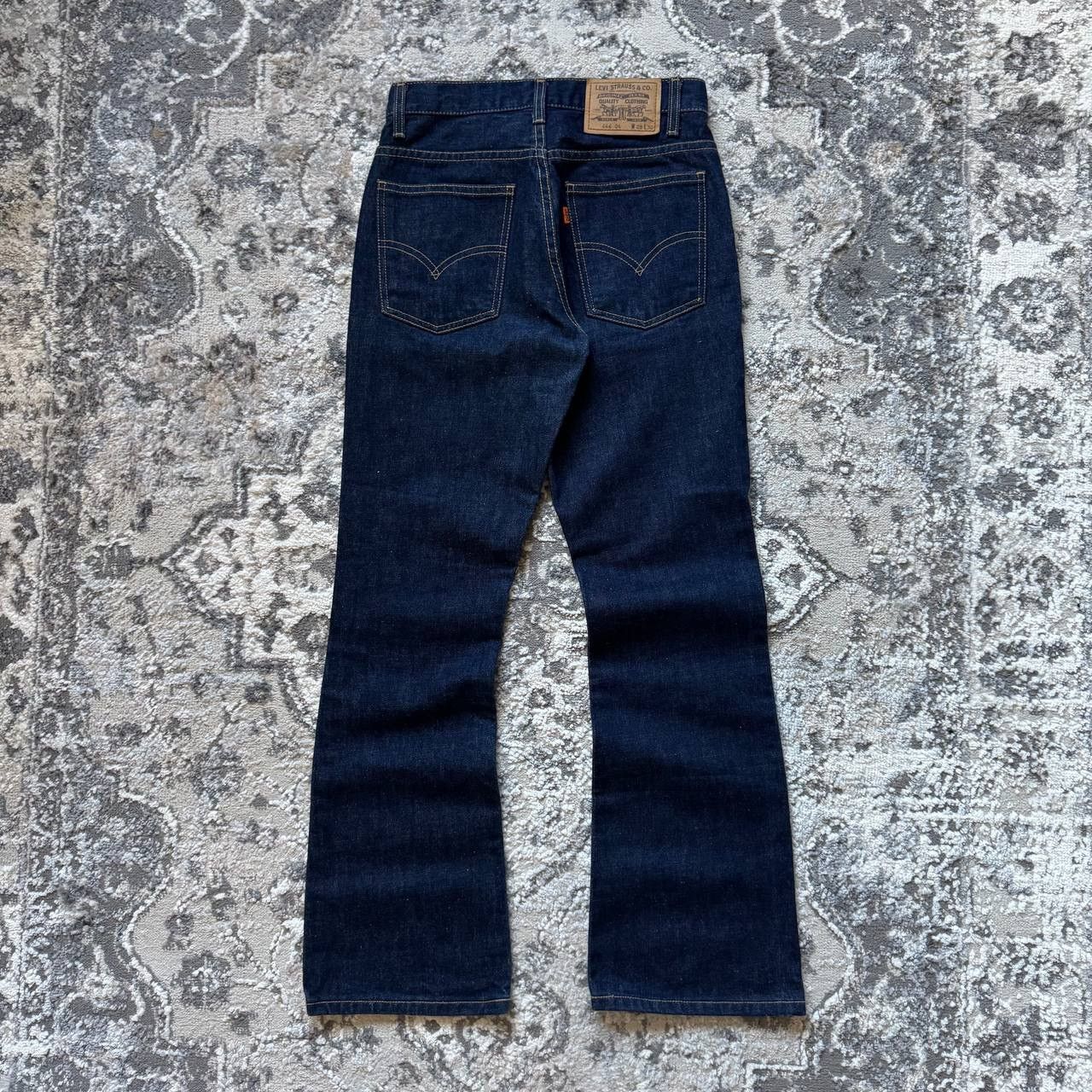 Hysteric Glamour Levis Vintage Bootcut Flared Wide Leg Orange Tab Denim Jeans Size 28" / US 6 / IT 42 - 1 Thumbnail