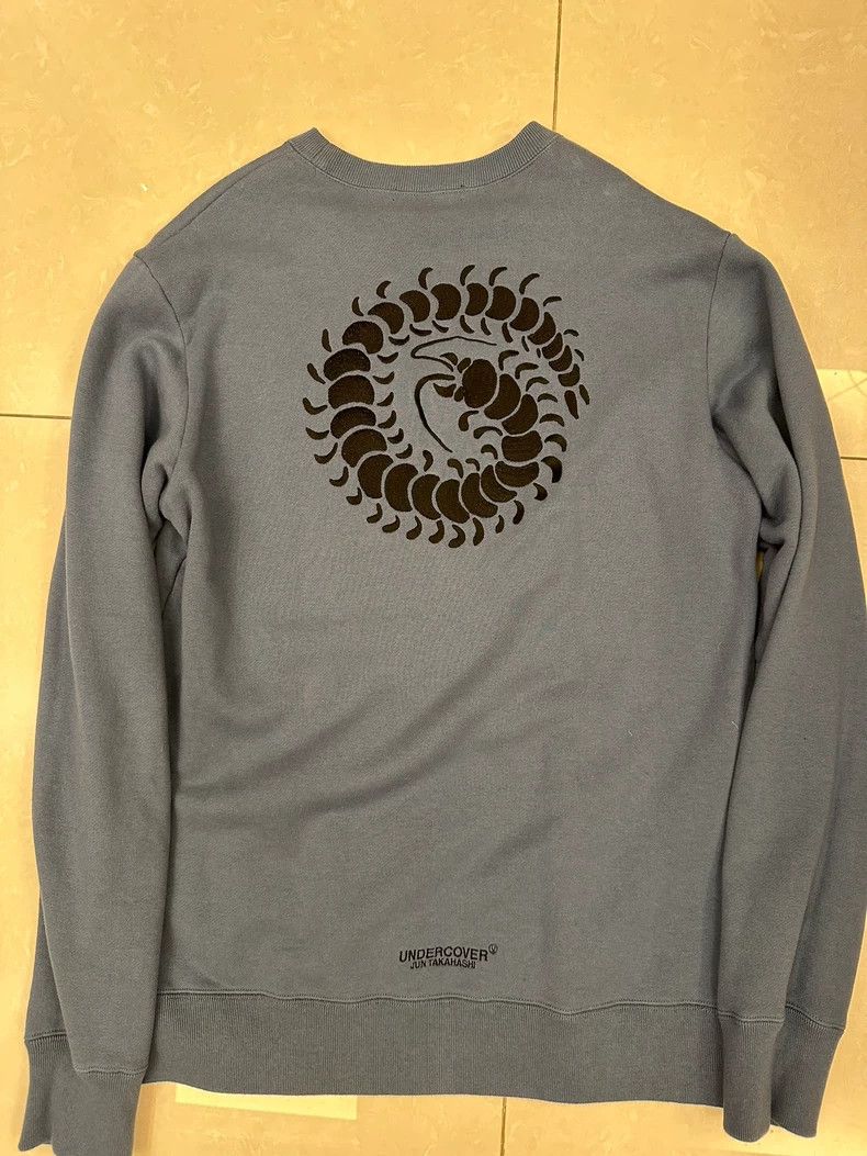 Undercover Undercover Size3 Embroidered Slogan Print Hoodie, Gold Size Size US M / EU 48-50 / 2 - 2 Thumbnail