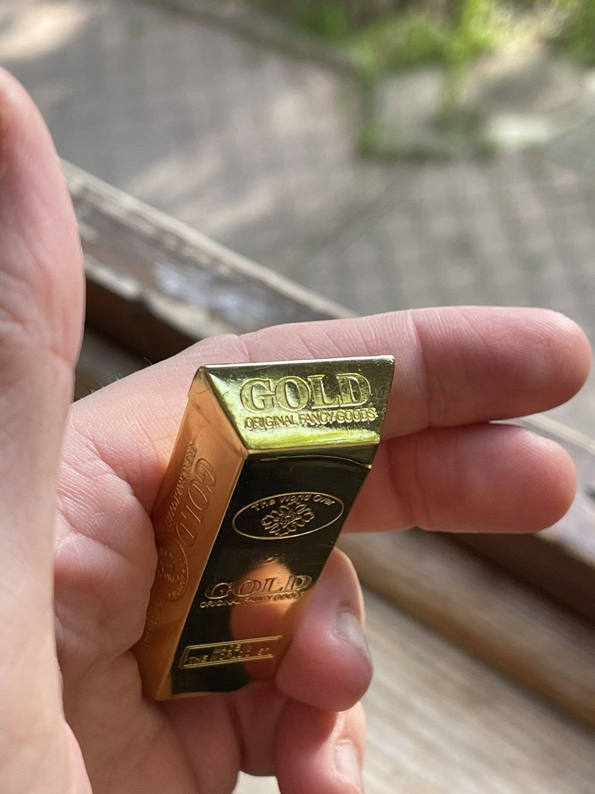 Vintage Vintage yellow *gold* lighter 00s streetwear Size ONE SIZE - 5 Thumbnail