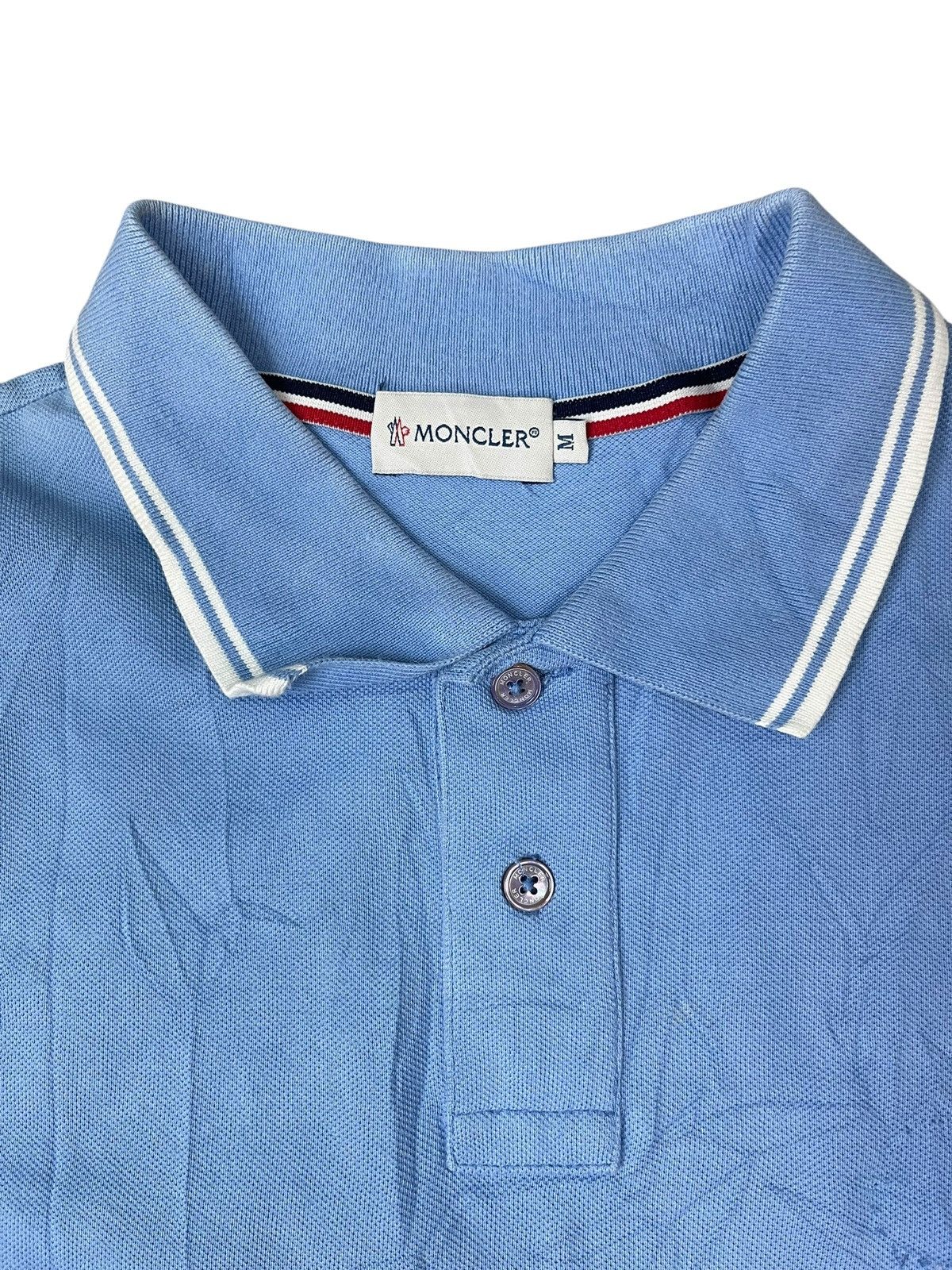 Moncler Vintage Moncler Japan Polo Tee Size US M / EU 48-50 / 2 - 3 Thumbnail