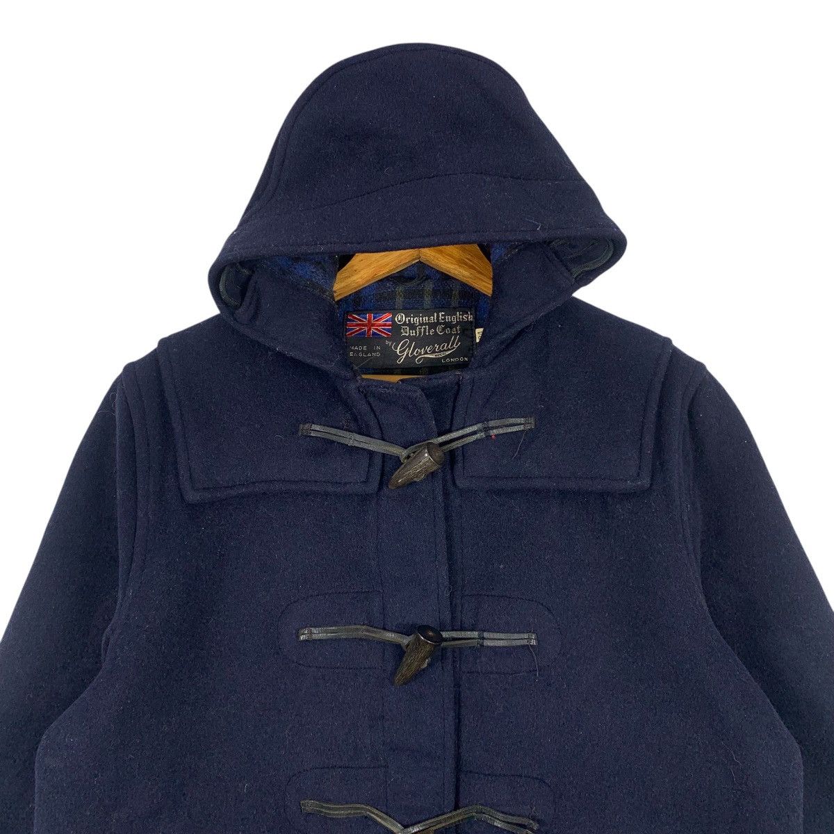Gloverall × Vintage Vintage GLOVERALL London Made In England Toggle Coat Jacket Size US L / EU 52-54 / 3 - 4 Thumbnail