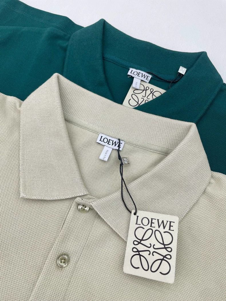 Loewe loewe Embroidered polo shirt 2506-Nextarrow Size US S / EU 44-46 / 1 - 8 Thumbnail