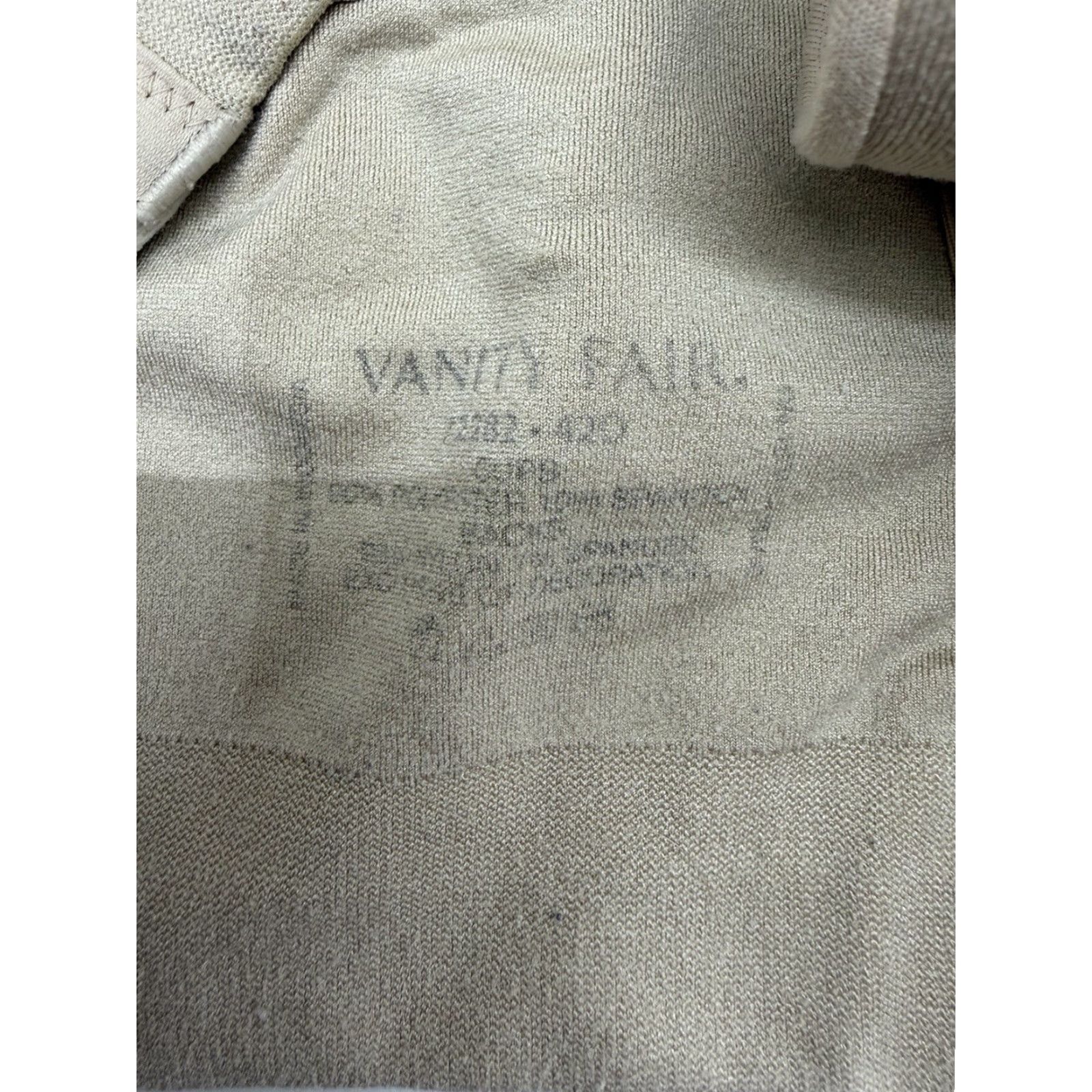 Vintage Vanity Fair Womens Bra Size 42D Cups Brown Wireless Adjustable Bra Size ONE SIZE - 3 Thumbnail