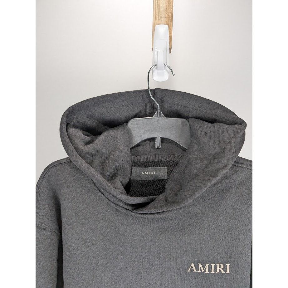 Amiri o1rshd1 Puff Logo Hoodie in Black Size US XL / EU 56 / 4 - 4 Thumbnail