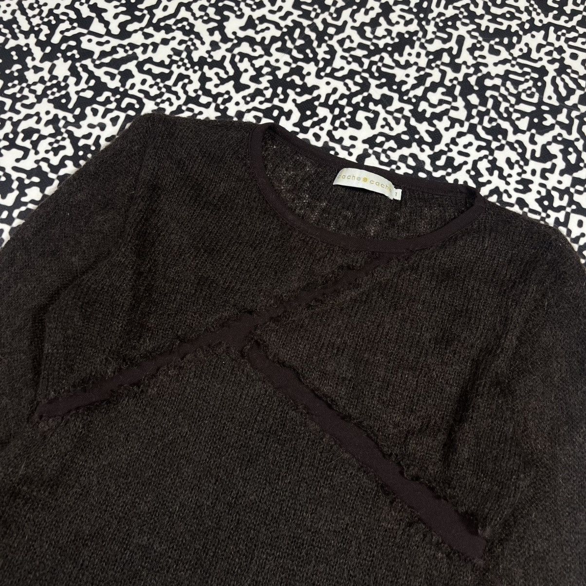 Japanese Brand Vintage Y2K Cache Cache Japanese Style Wool Sweater Size S / US 4 / IT 40 - 5 Thumbnail