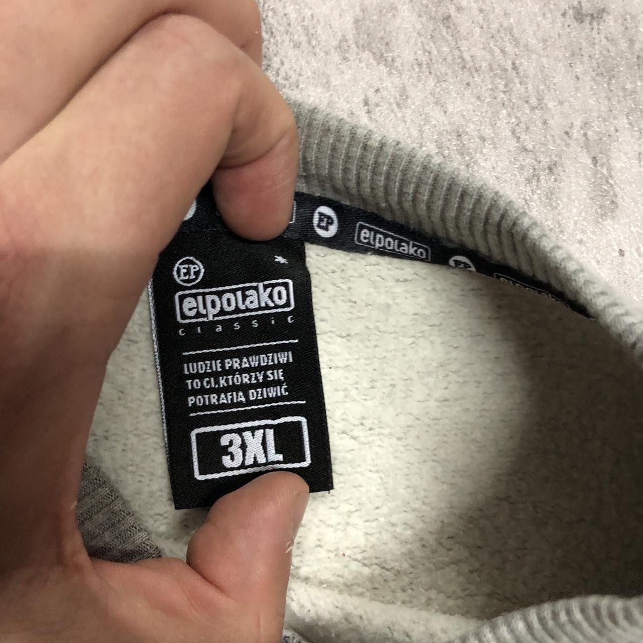 Other Grey Elpolako sweatshirt with black accents #winterwear Size US XXL / EU 58 / 5 - 3 Thumbnail