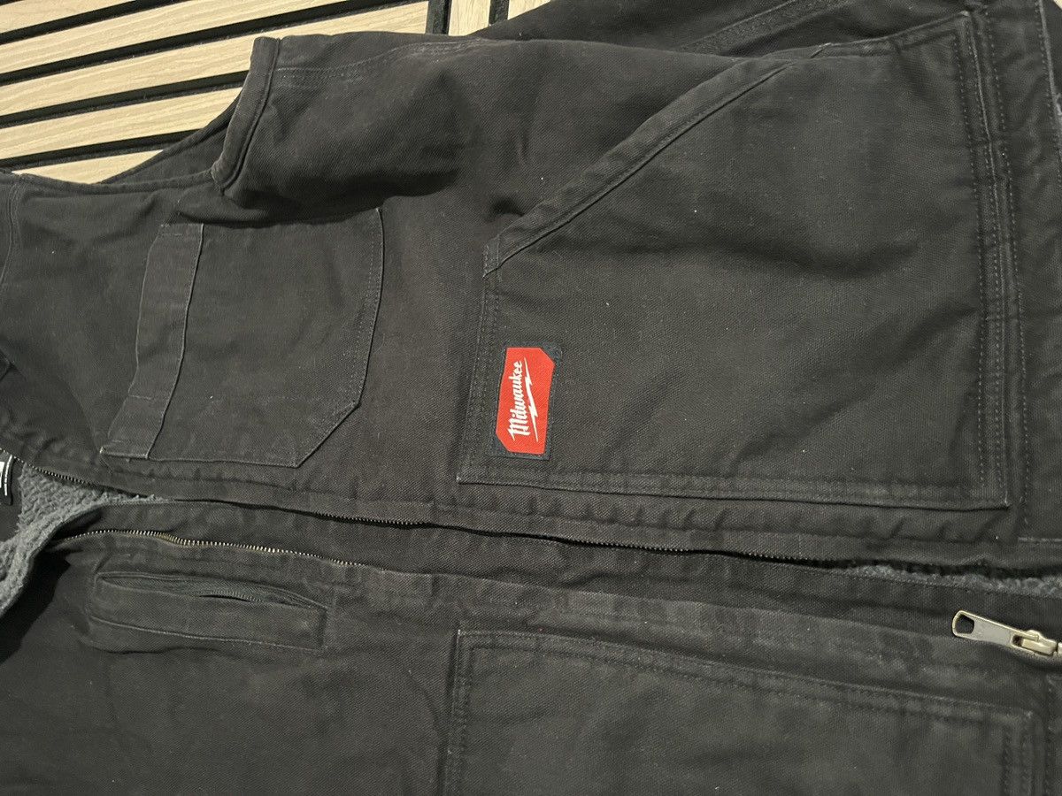 Other Milwaukee Gridiron Jacket Men L Black Canvas Sherpa Size US L / EU 52-54 / 3 - 2 Thumbnail