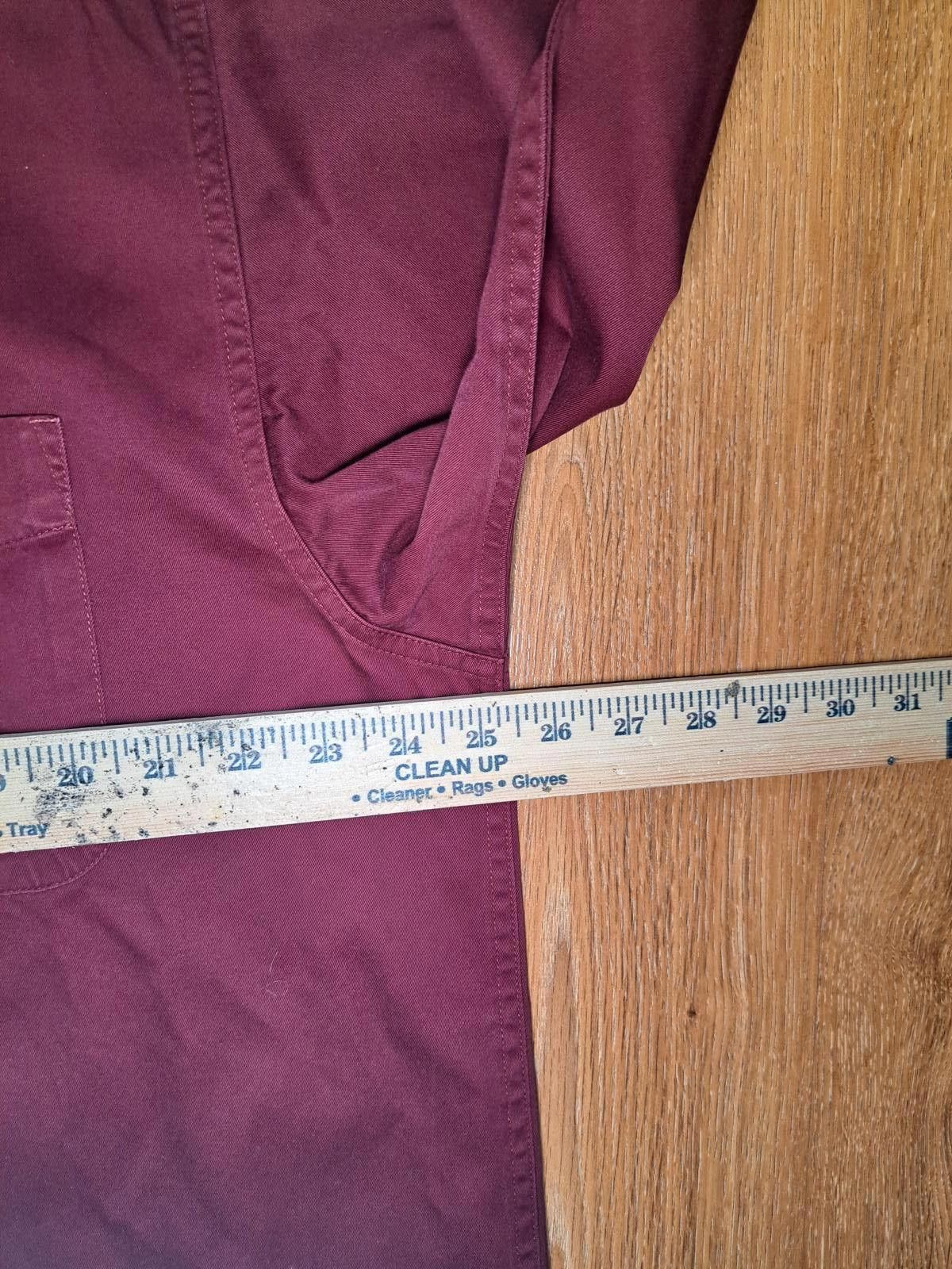 Ariat Ariat Button Up Long Sleeve Shirt Mens XL Burgundy Cotton Size US XL / EU 56 / 4 - 10 Thumbnail