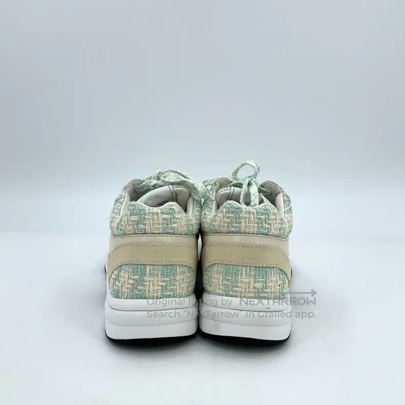 Chanel Chanel Colour block logo woven laces casual sneakers Size US 6 / IT 36 - 4 Thumbnail