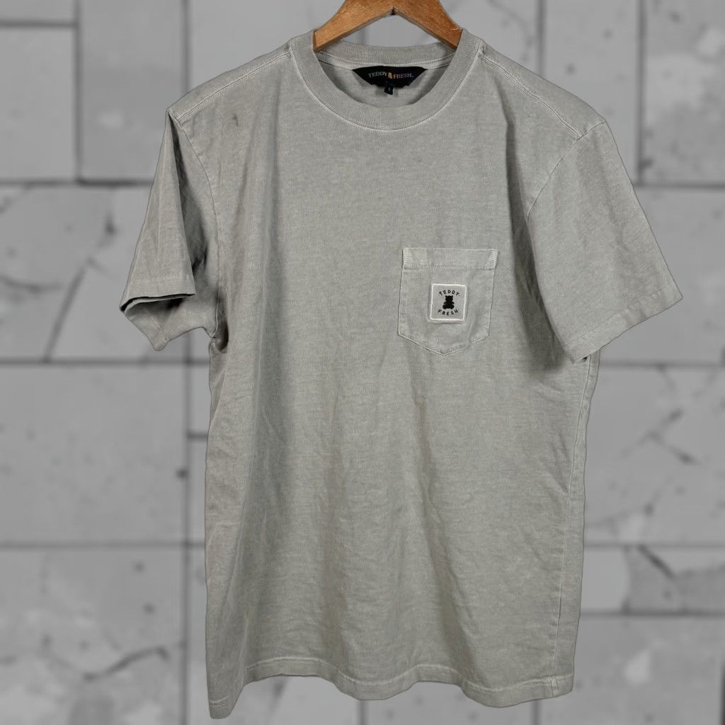 Teddy Fresh VINTAGE Teddy Fresh Shirt Mens Size S Gray Pocket Tee Size US S / EU 44-46 / 1 - 1 Thumbnail