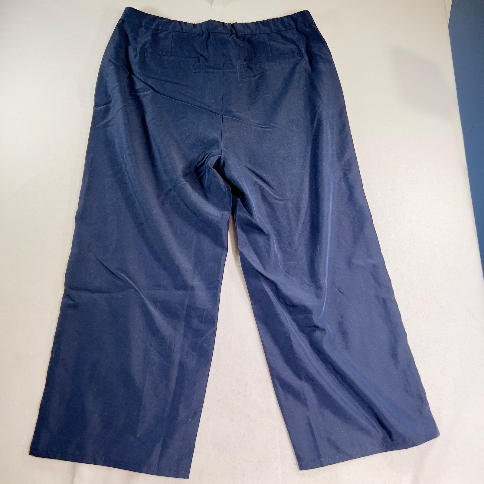 J. Jill j. jill Side Zipper Pull -On Pants Woman's Lg Tall Wide Leg Size 36" / US 14 / IT 50 - 3 Thumbnail