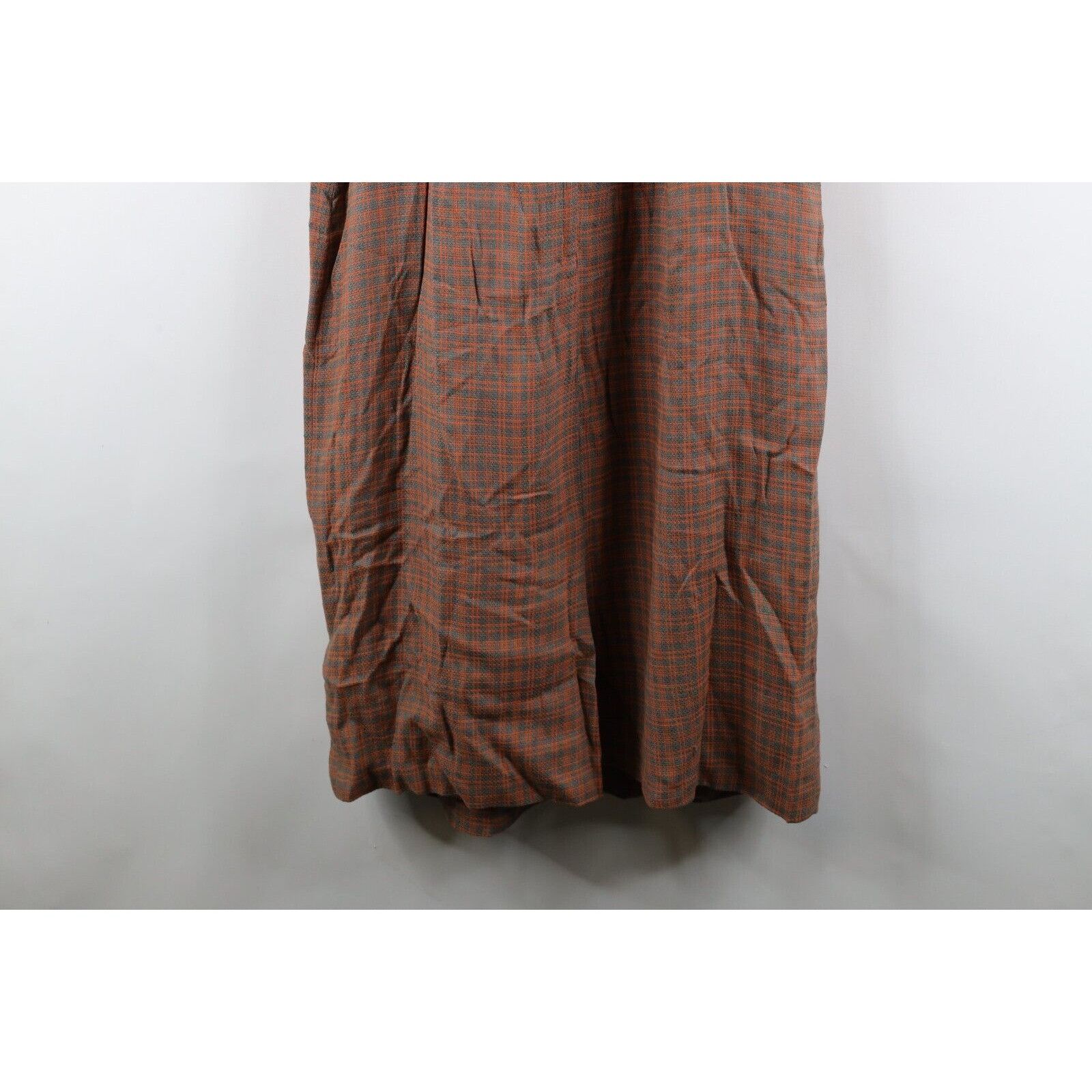 Vintage Vintage 50s 60s Rockabilly Wool Tweed Belted Dress Size M / US 6-8 / IT 42-44 - 18 Thumbnail