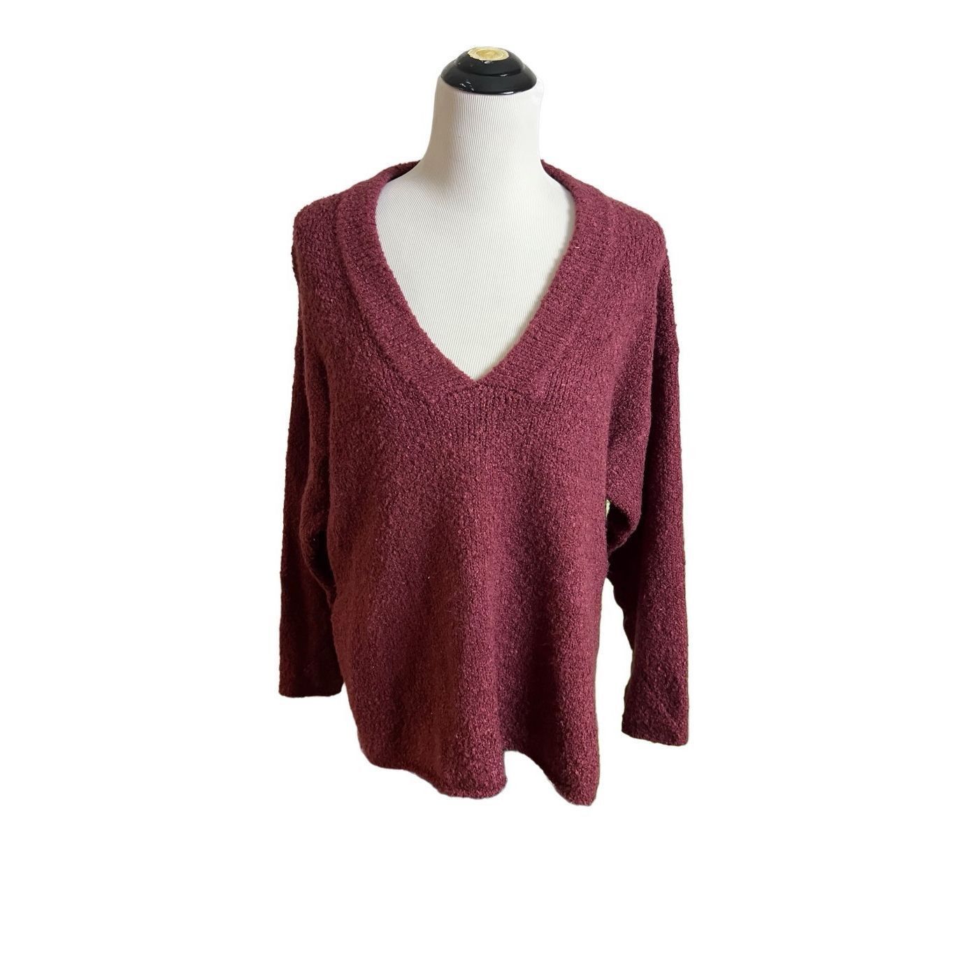 Urban Outfitters Urban Outfitters Women Sweater Oversized Pullover Knit burgu Size M / US 6-8 / IT 42-44 - 1 Thumbnail