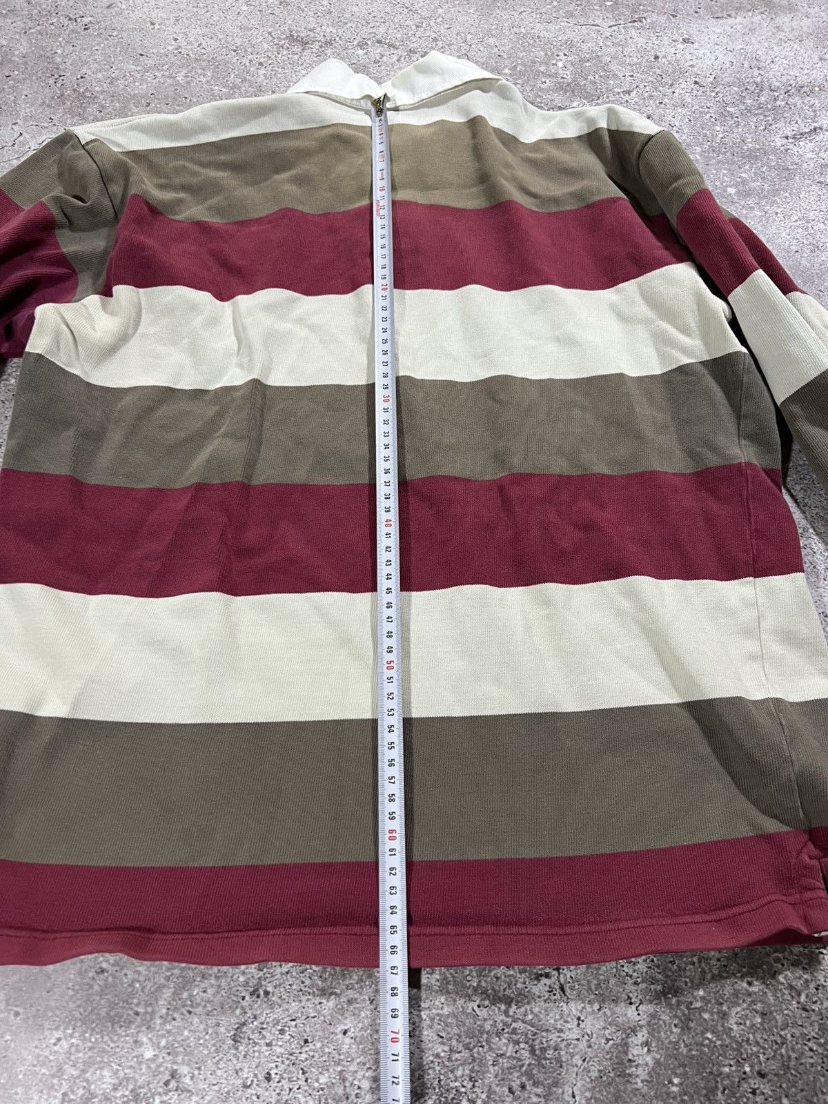 Canterbury of New Zealand Vintage Canterbury Rugby Shirt Distressed Striped Jersey Size US L / EU 52-54 / 3 - 13 Thumbnail