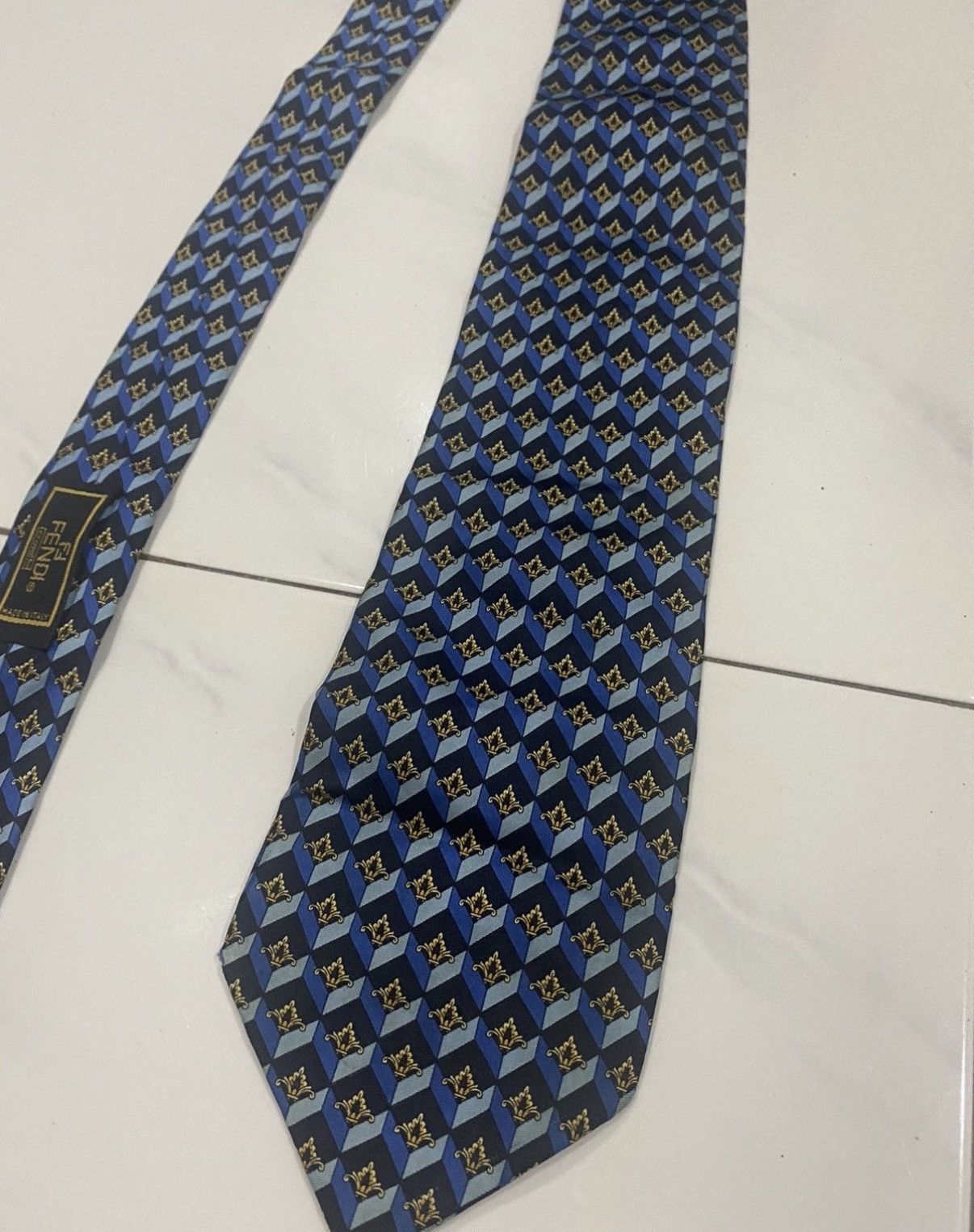 Fendi VTG FENDI Neck Ties Size ONE SIZE - 1 Thumbnail