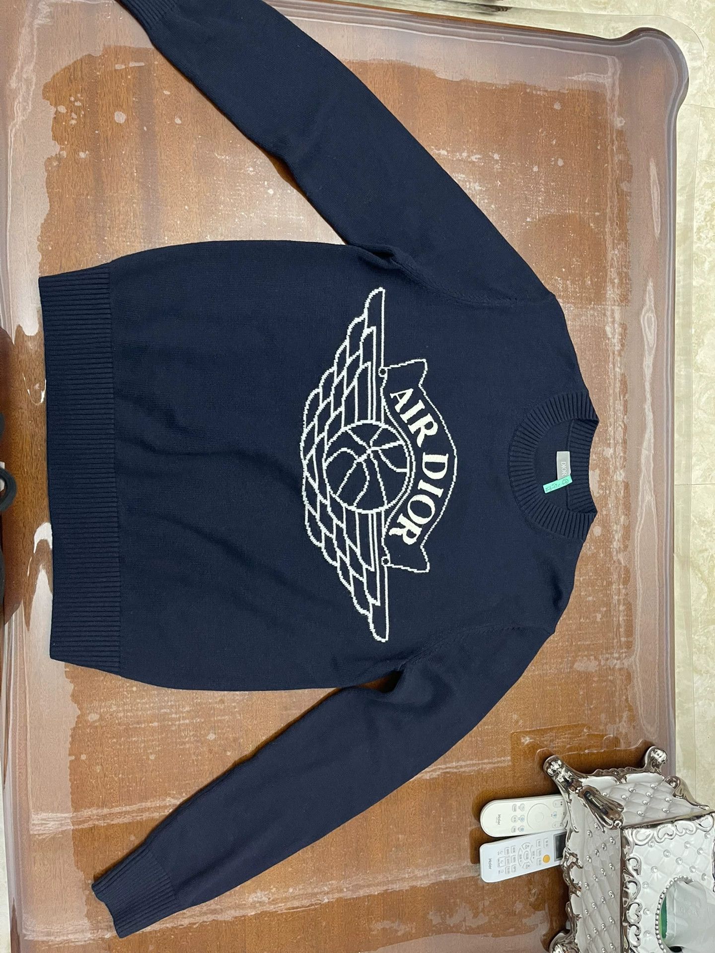 Dior Dior x Jordan Authentic Oversized Sweater Size US S / EU 44-46 / 1 - 1 Thumbnail