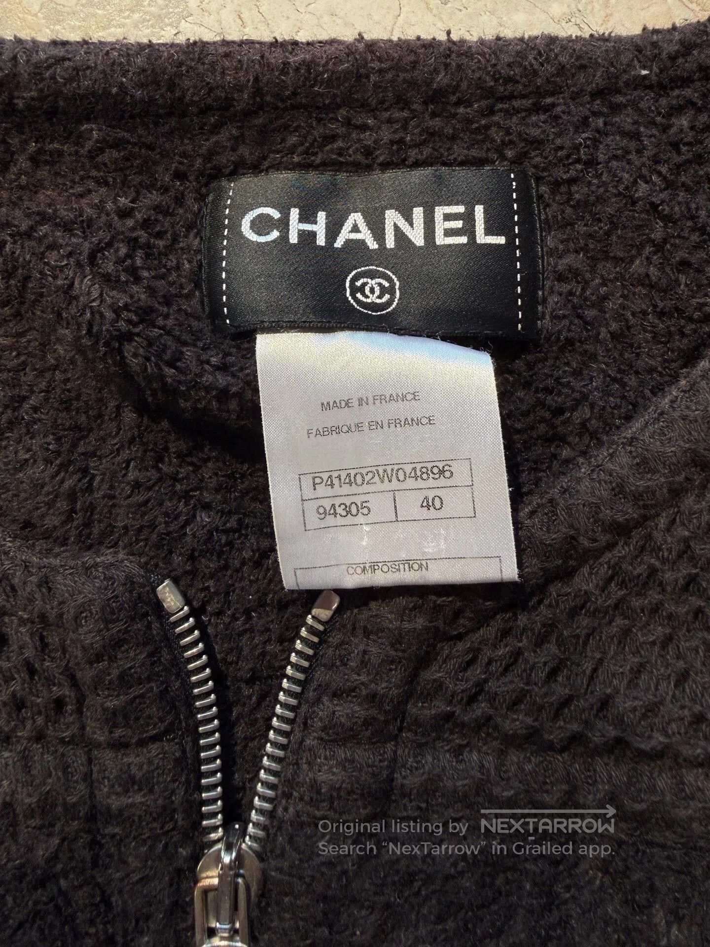 Chanel Chanel Black Vest Size 40. Size S / US 4 / IT 40 - 3 Thumbnail