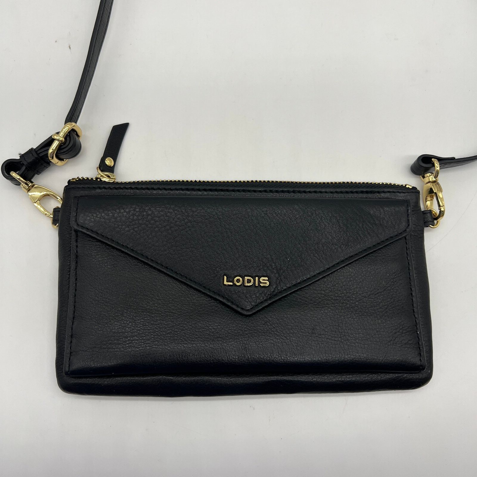 Other LODIS Women Crossbody Purse Black Leather Small Handbags Size ONE SIZE - 9 Thumbnail