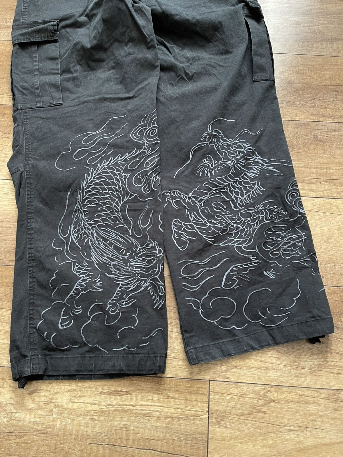 Ed Hardy Ed Hardy Urban Outfitters Vintage Cargo Pants Size US 32 / EU 48 - 8 Thumbnail
