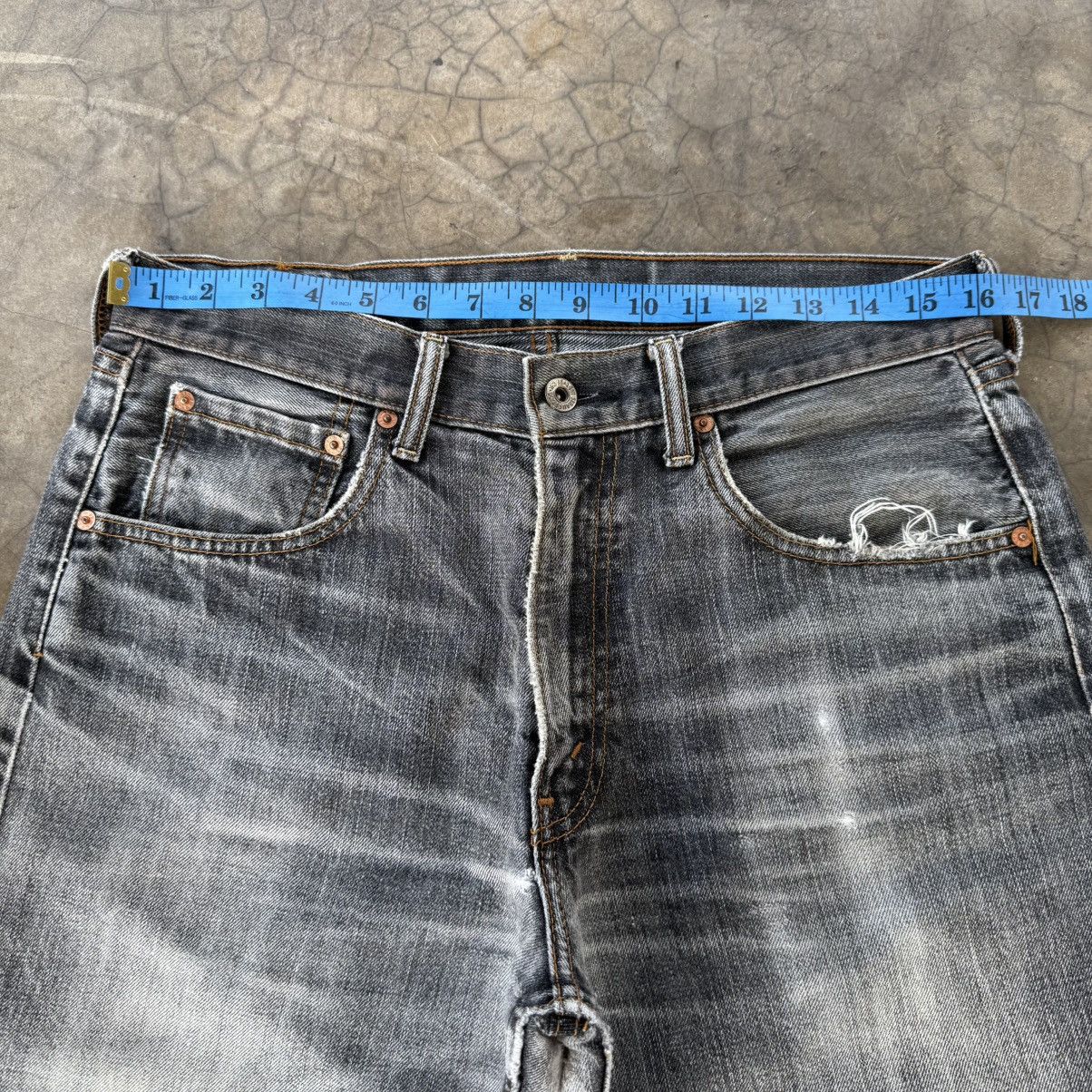 Levi's Vintage Clothing W32x29 Vintage Levi's 503 Faded Black Denim Jean Pants Size US 32 / EU 48 - 6 Thumbnail