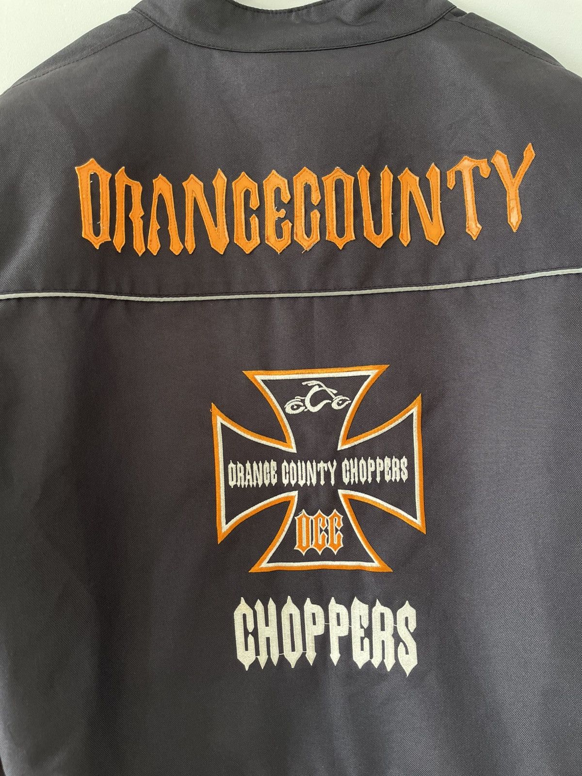 Vintage Vintage Orange County Choppers Armored Motorcycle Jacket Size US XL / EU 56 / 4 - 8 Thumbnail