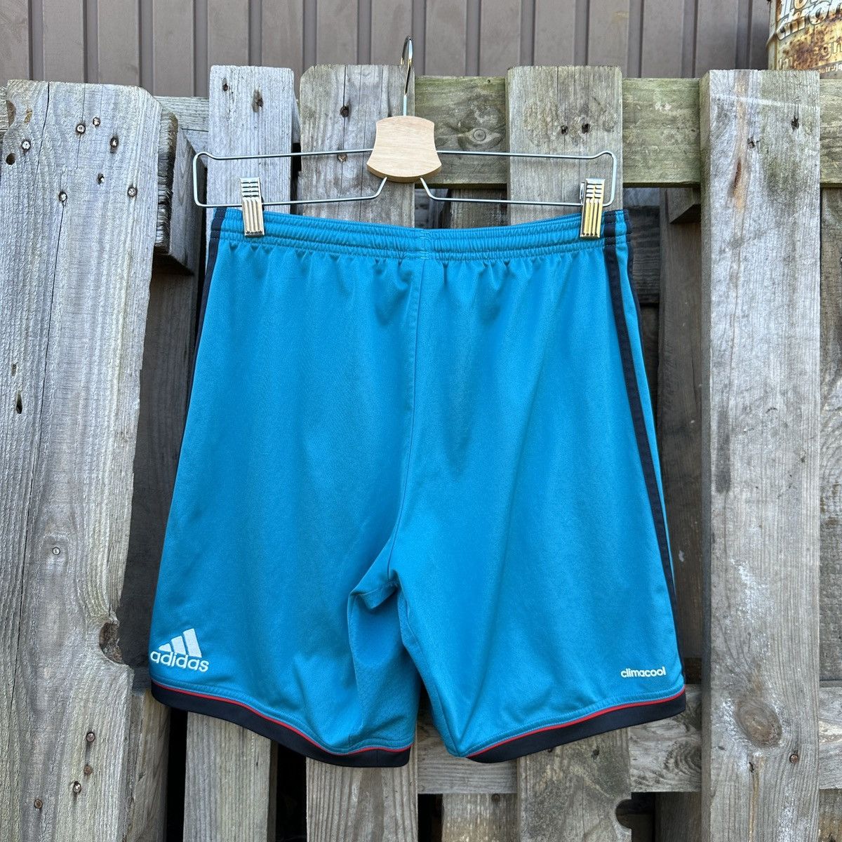 Adidas FC Bayern Munich 2013 Home Goalkeeper Soccer Jersey Shorts S Size US 30 / EU 46 - 3 Thumbnail