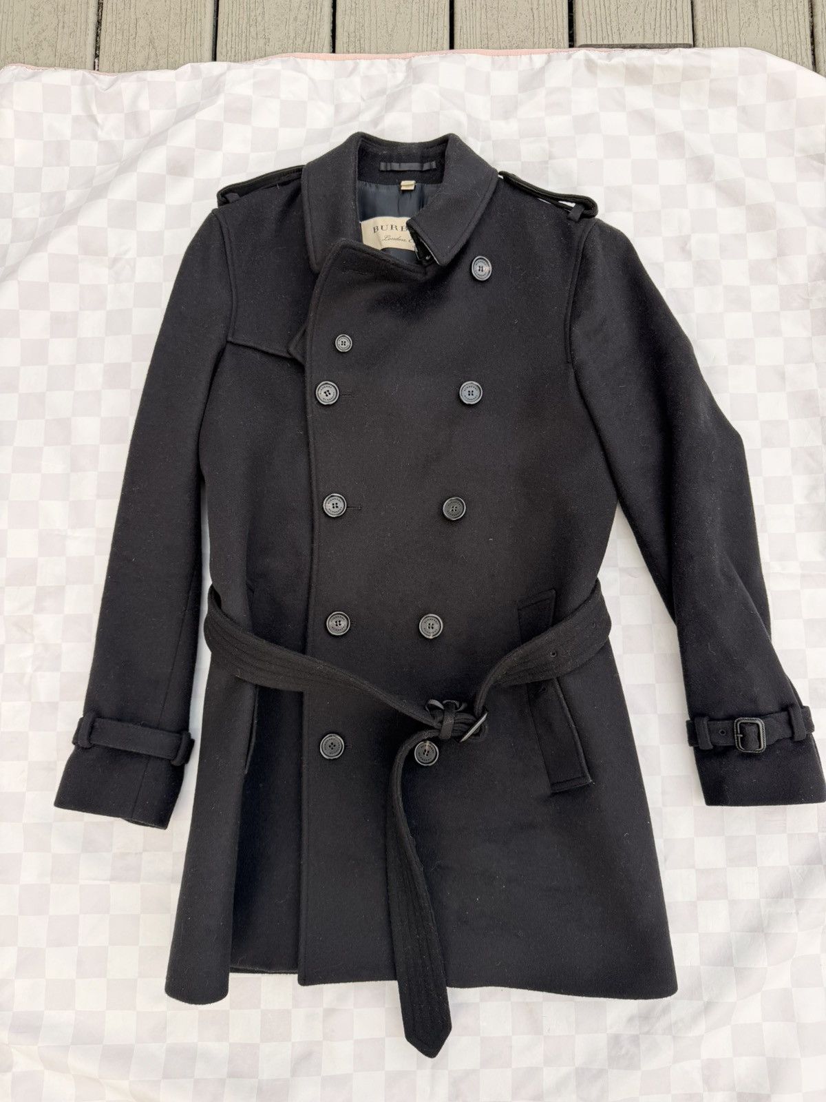 Burberry Pea coat Size US M / EU 48-50 / 2 - 2 Thumbnail
