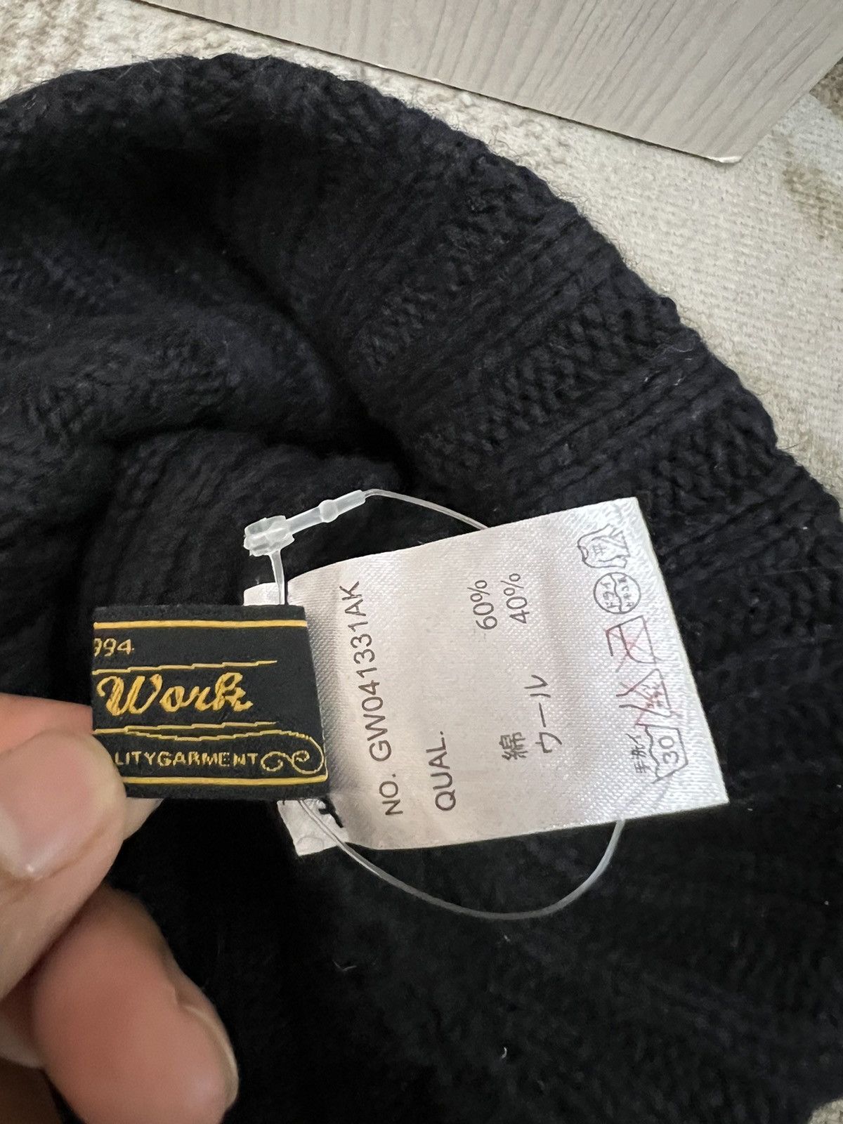 Global Work Japanese brand Global Work Crochet Beanie Hats Size ONE SIZE - 7 Thumbnail