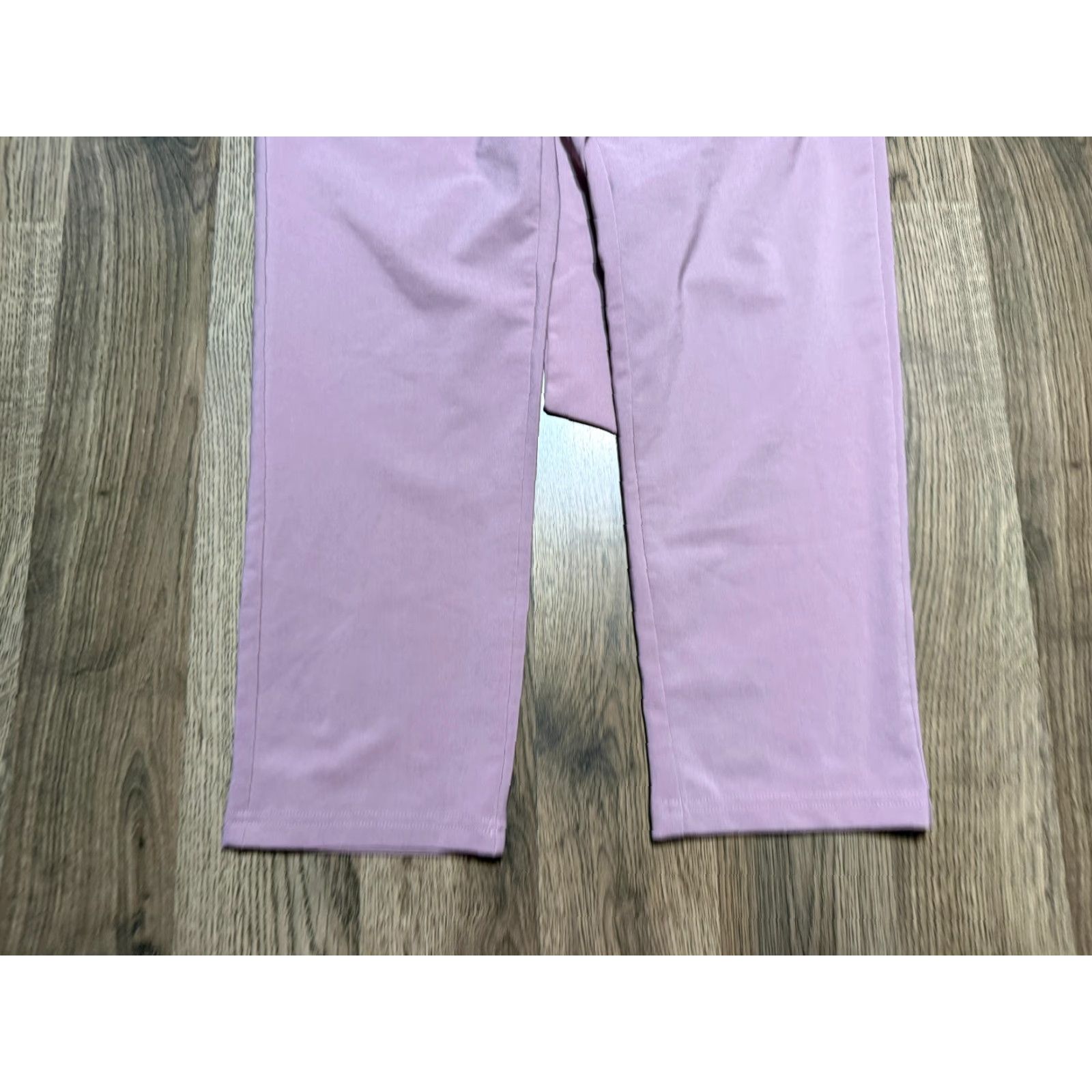 Vintage Grace Karin Pants Women's Size Small Pink Tie Waist Straight Casual High Rise Size 28" / US 6 / IT 42 - 3 Thumbnail