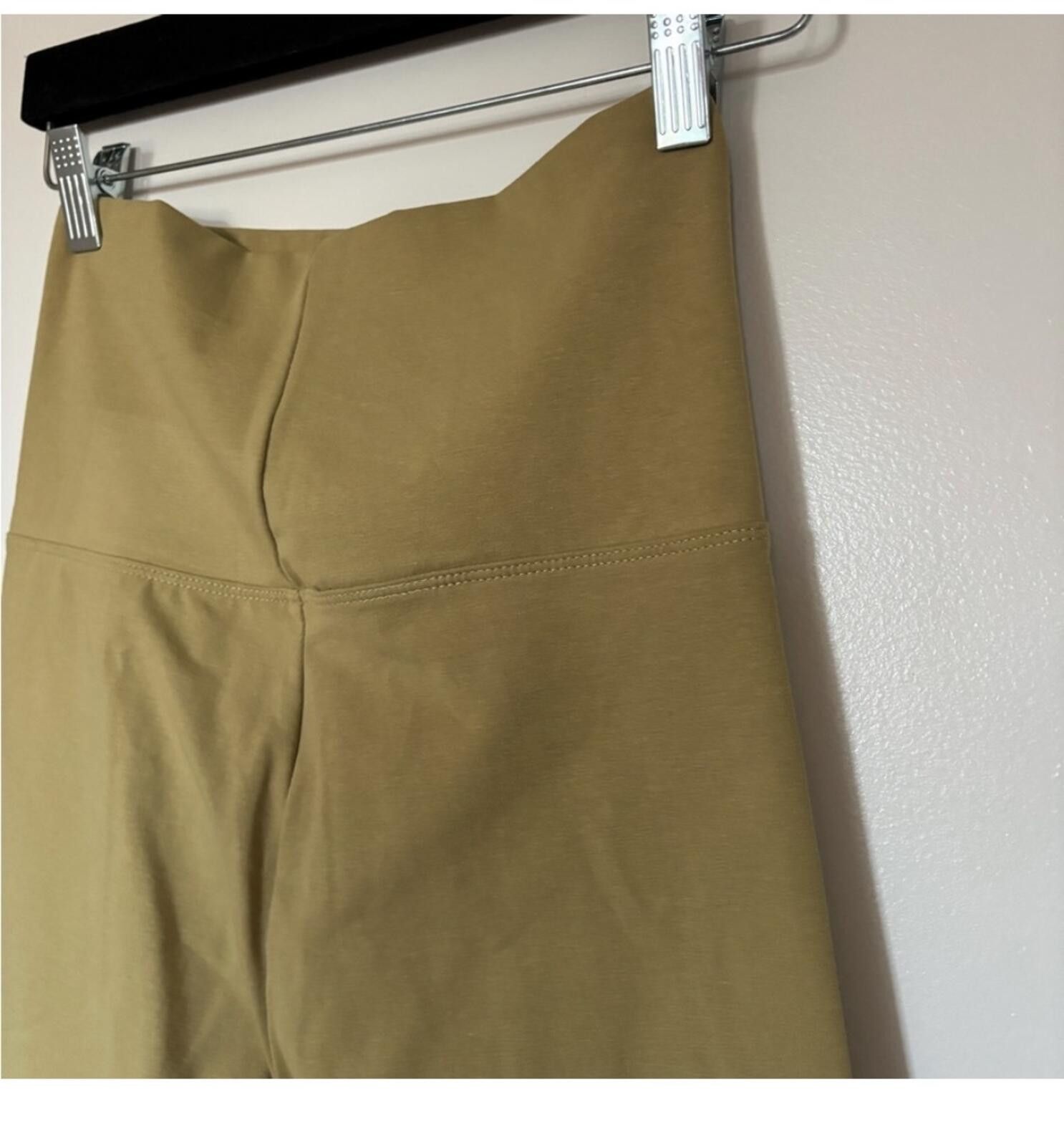 Other (FIESTAR) High-Waisted Olive Leggings Size 28" / US 6 / IT 42 - 3 Thumbnail