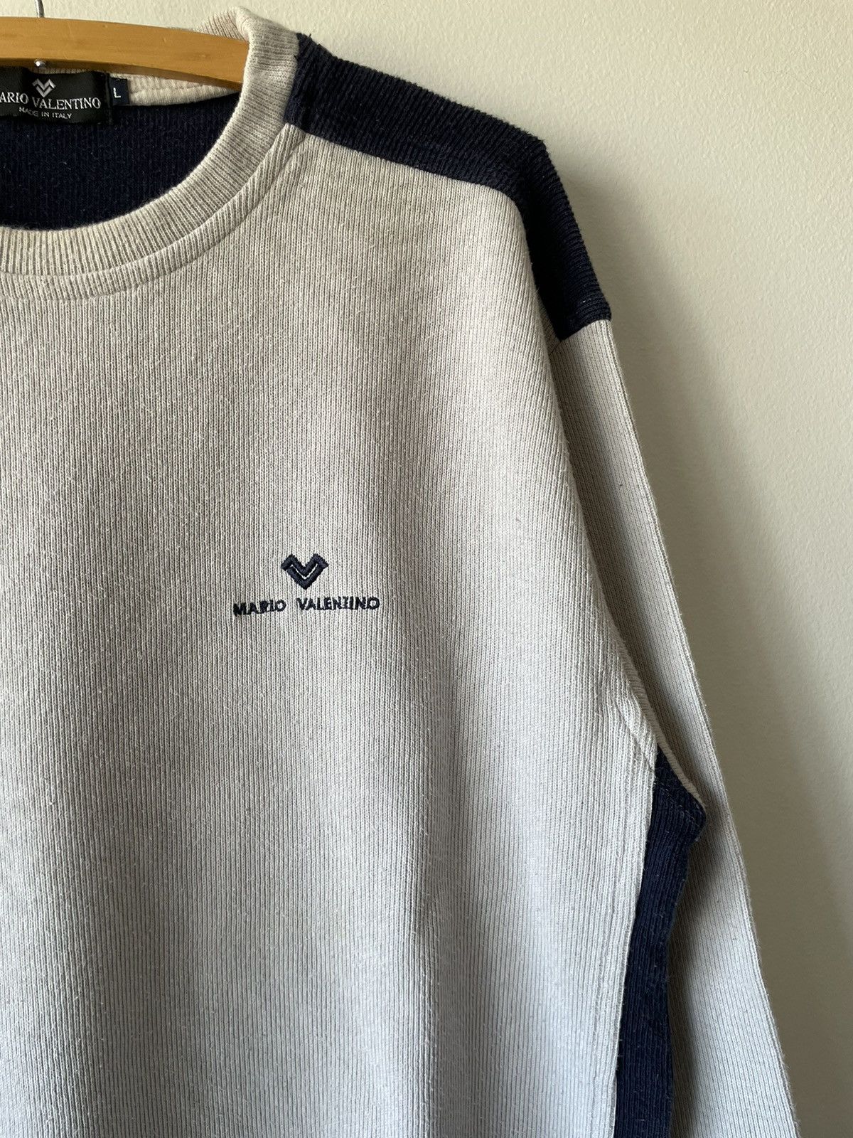 Valentino 90s Mario Valentino Vintage Long Sleeve Size US L / EU 52-54 / 3 - 2 Thumbnail