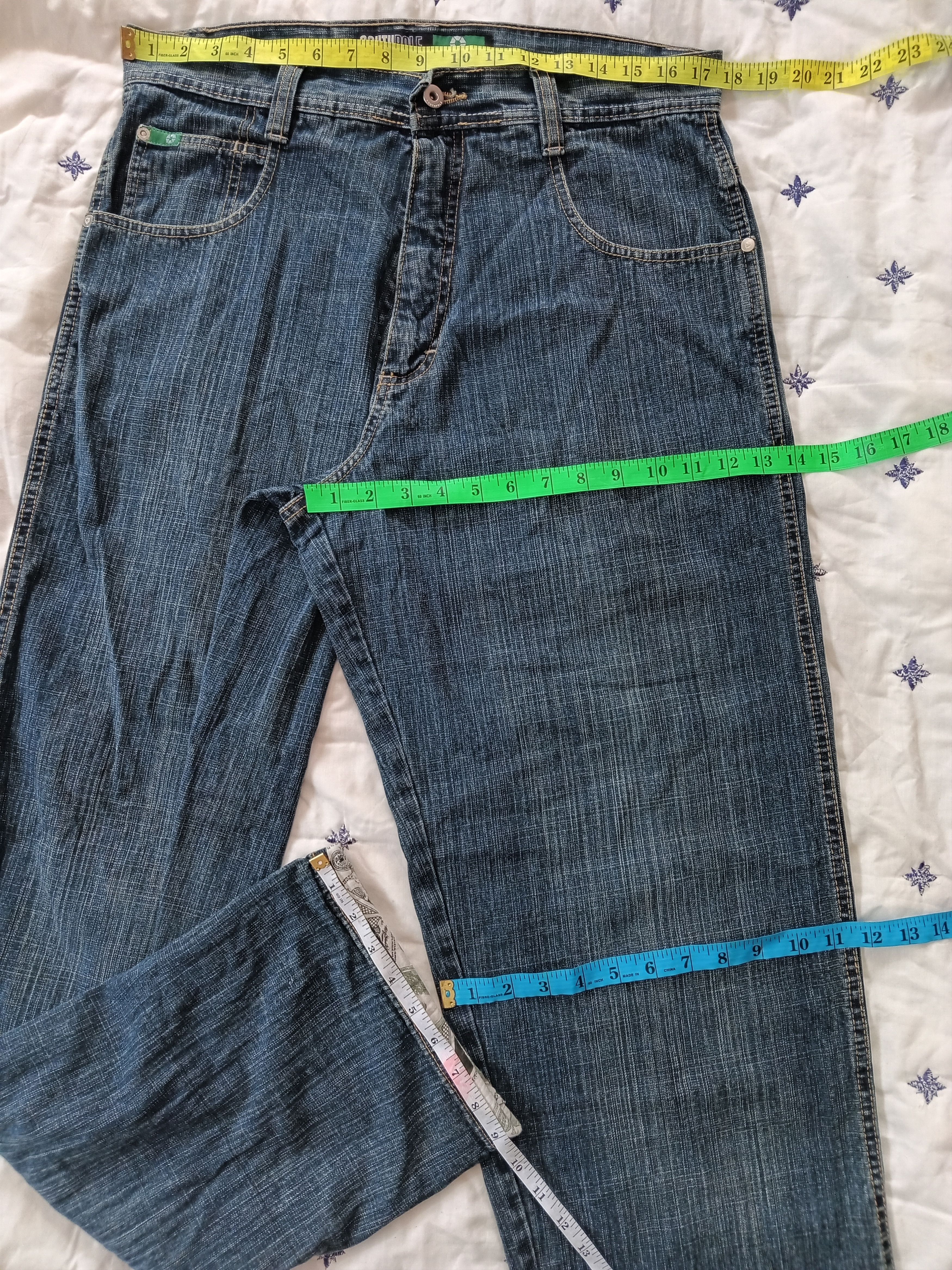JNCO × Southpole ⚡️SOUTHPOLE⚡️ Custom Baggy Jeans Size US 34 / EU 50 - 2 Thumbnail